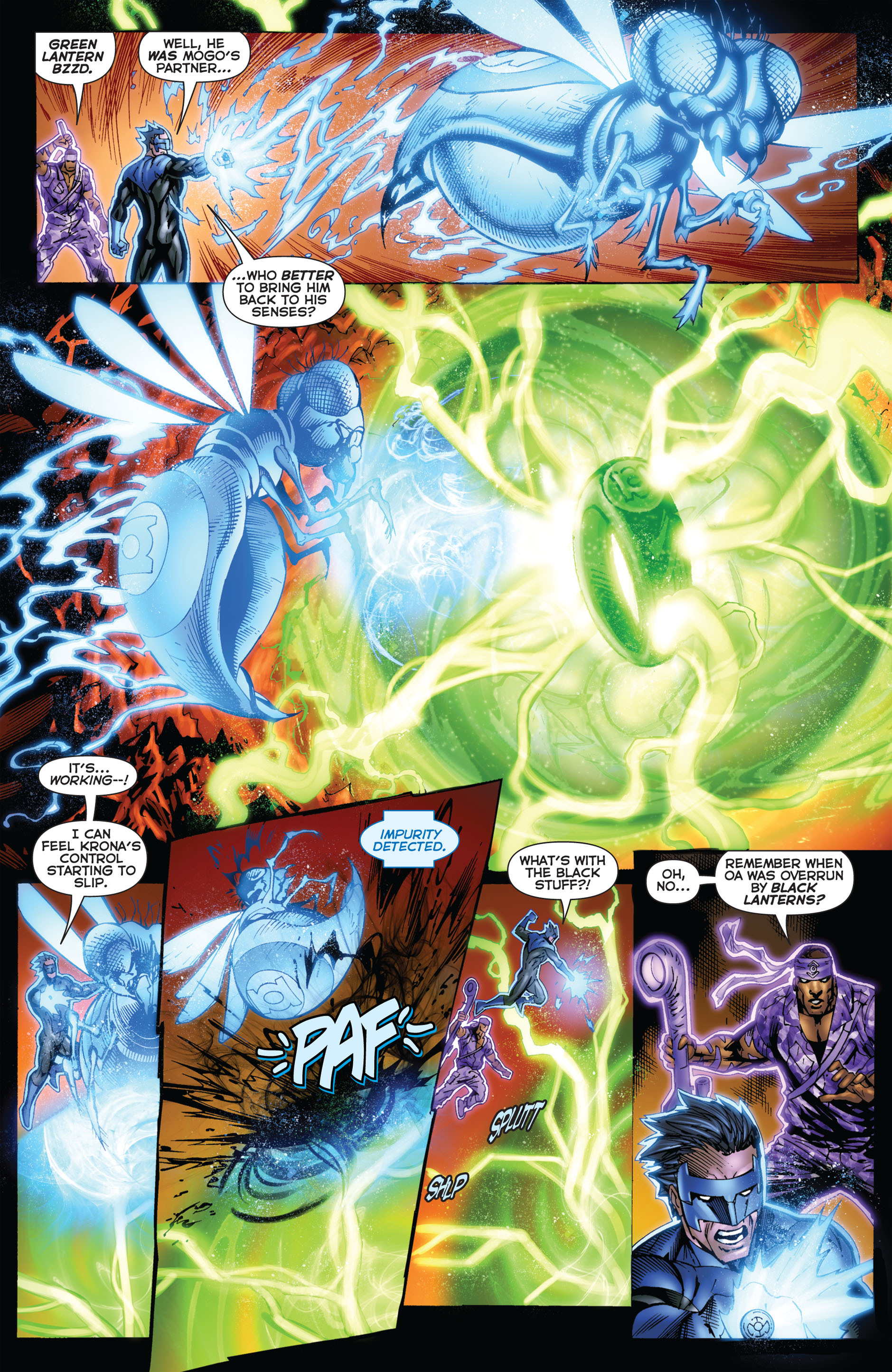 Read online Green Lantern: War of the Green Lanterns (2011) comic -  Issue # TPB - 182
