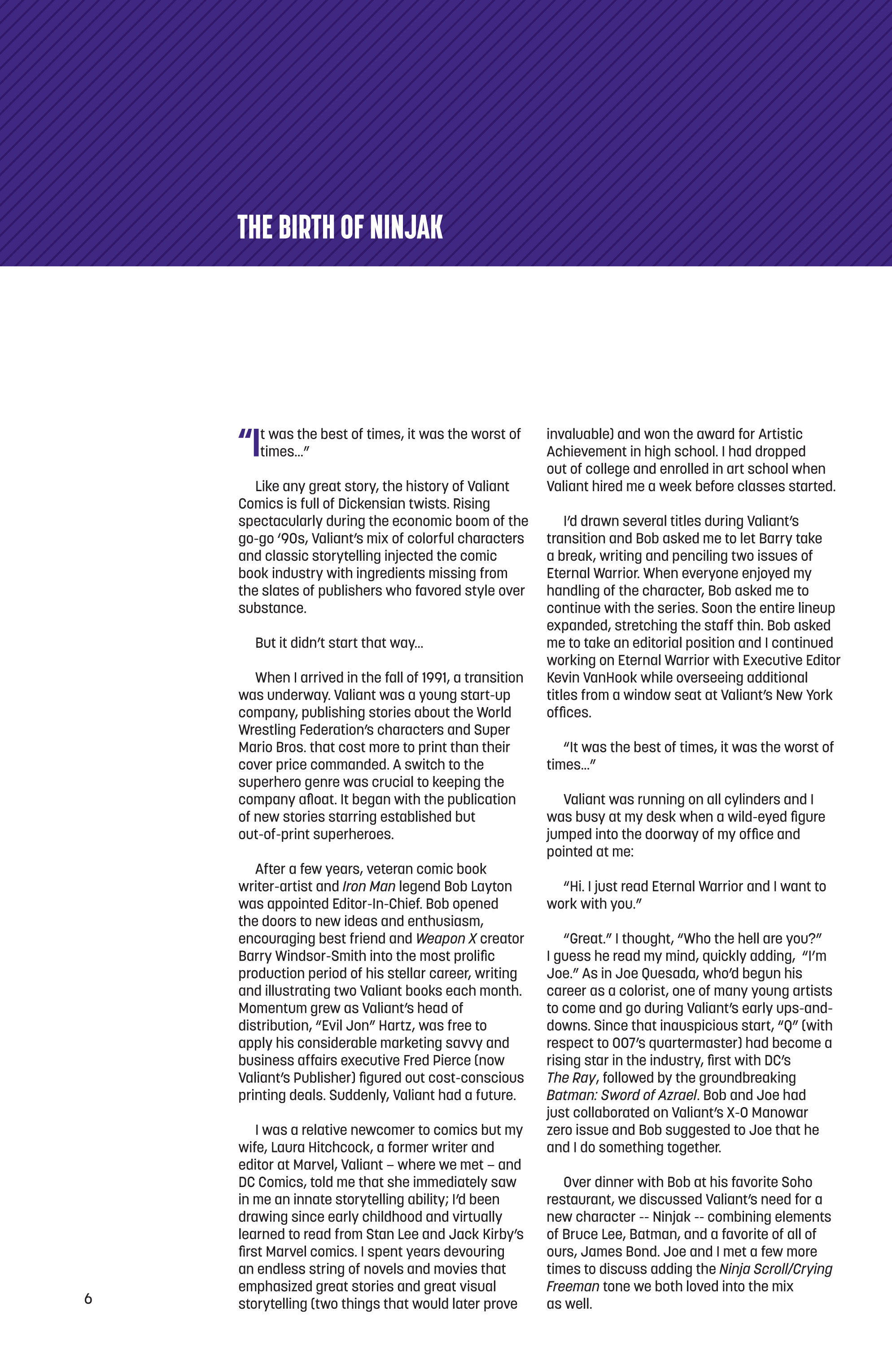 Read online Valiant Masters Ninjak comic -  Issue # TPB (Part 1) - 7