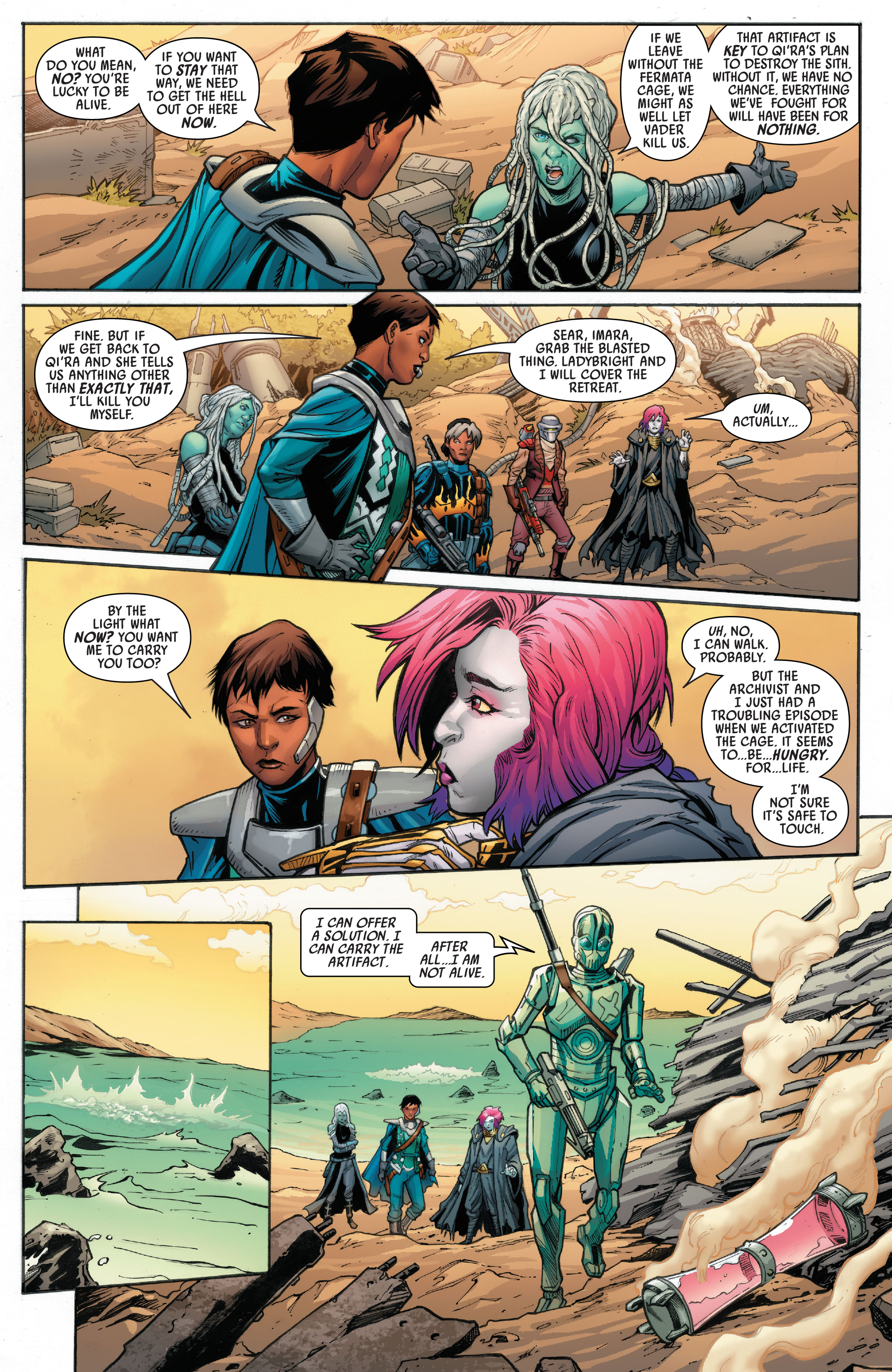 Read online Star Wars: Hidden Empire comic -  Issue #3 - 9