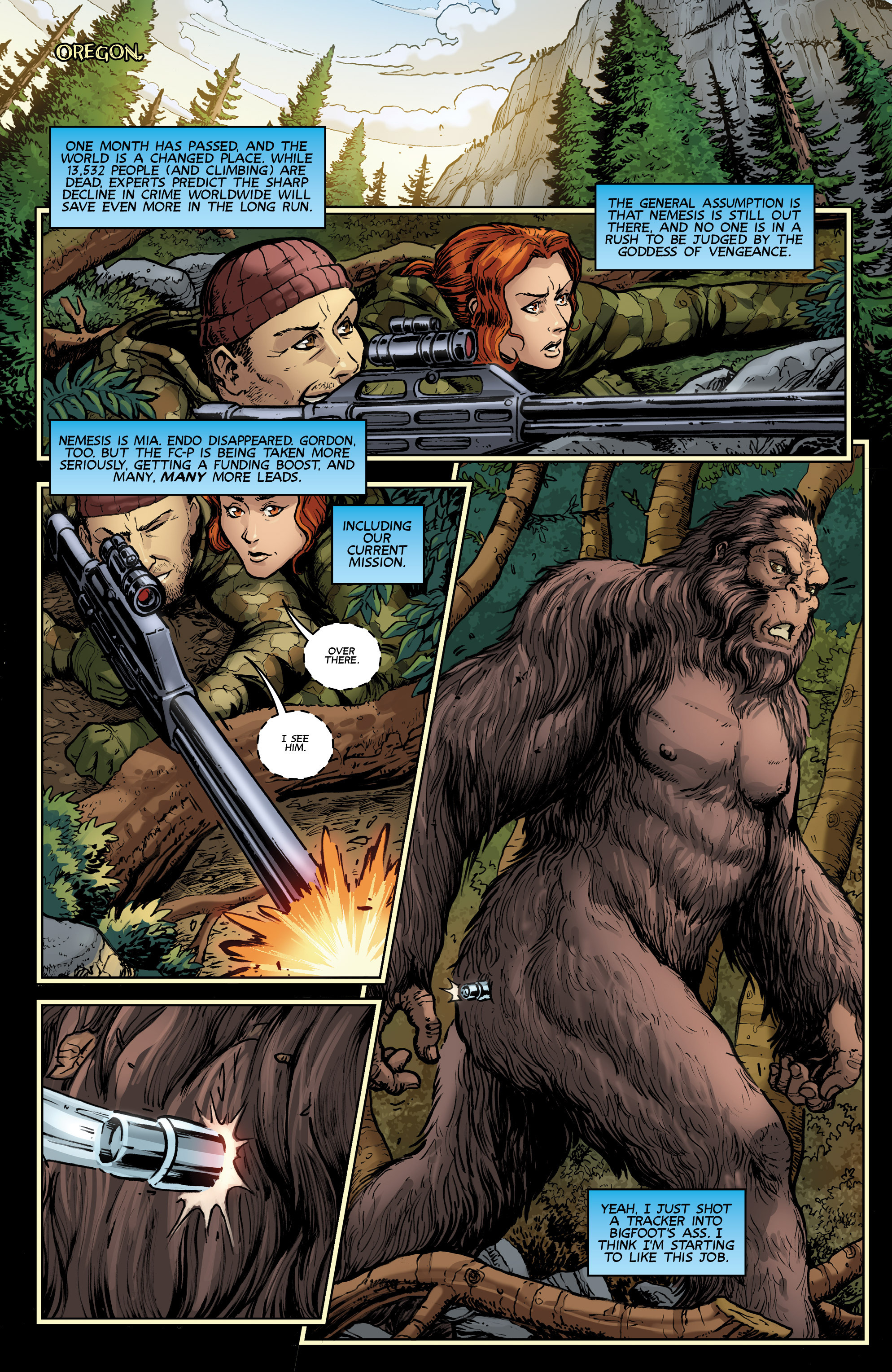 Read online Famous Monsters Presents: Project Nemesis comic -  Issue #6 - 22