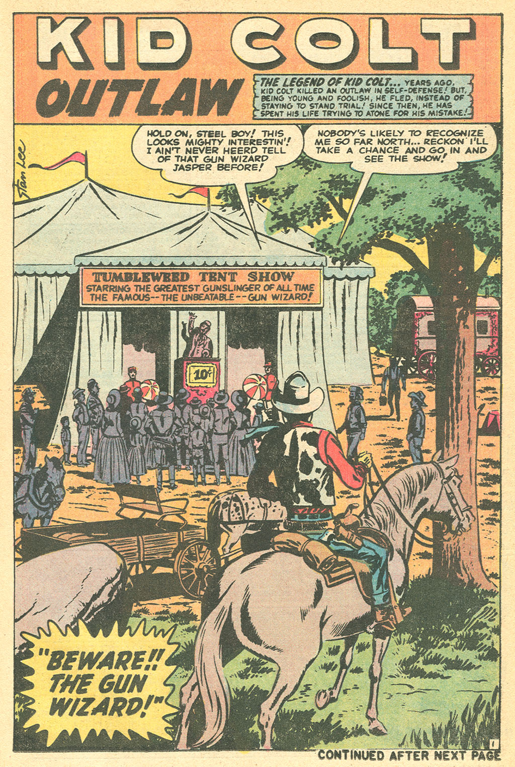 Read online Kid Colt Outlaw comic -  Issue #152 - 25