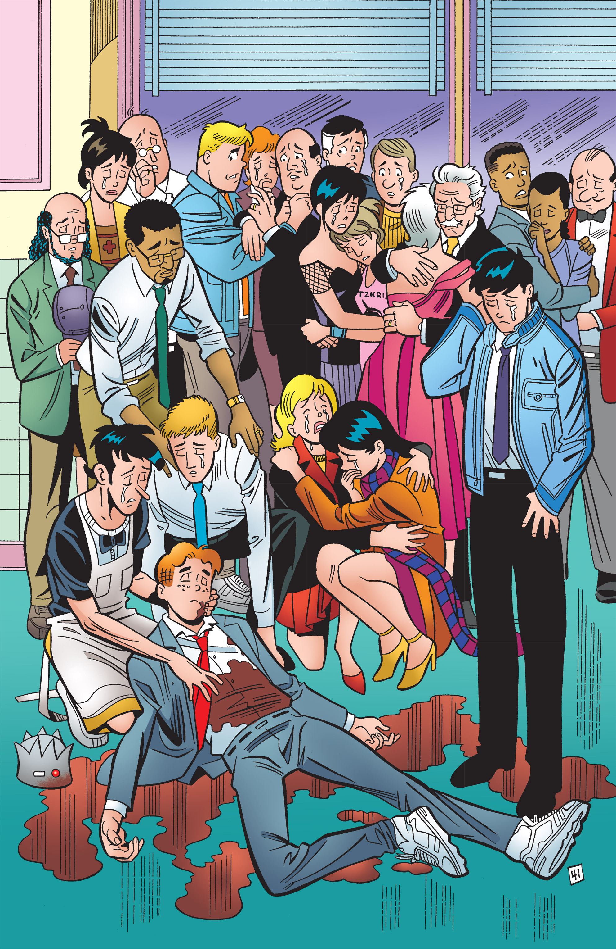 Read online The Death of Archie: A Life Celebrated comic -  Issue # TPB - 56