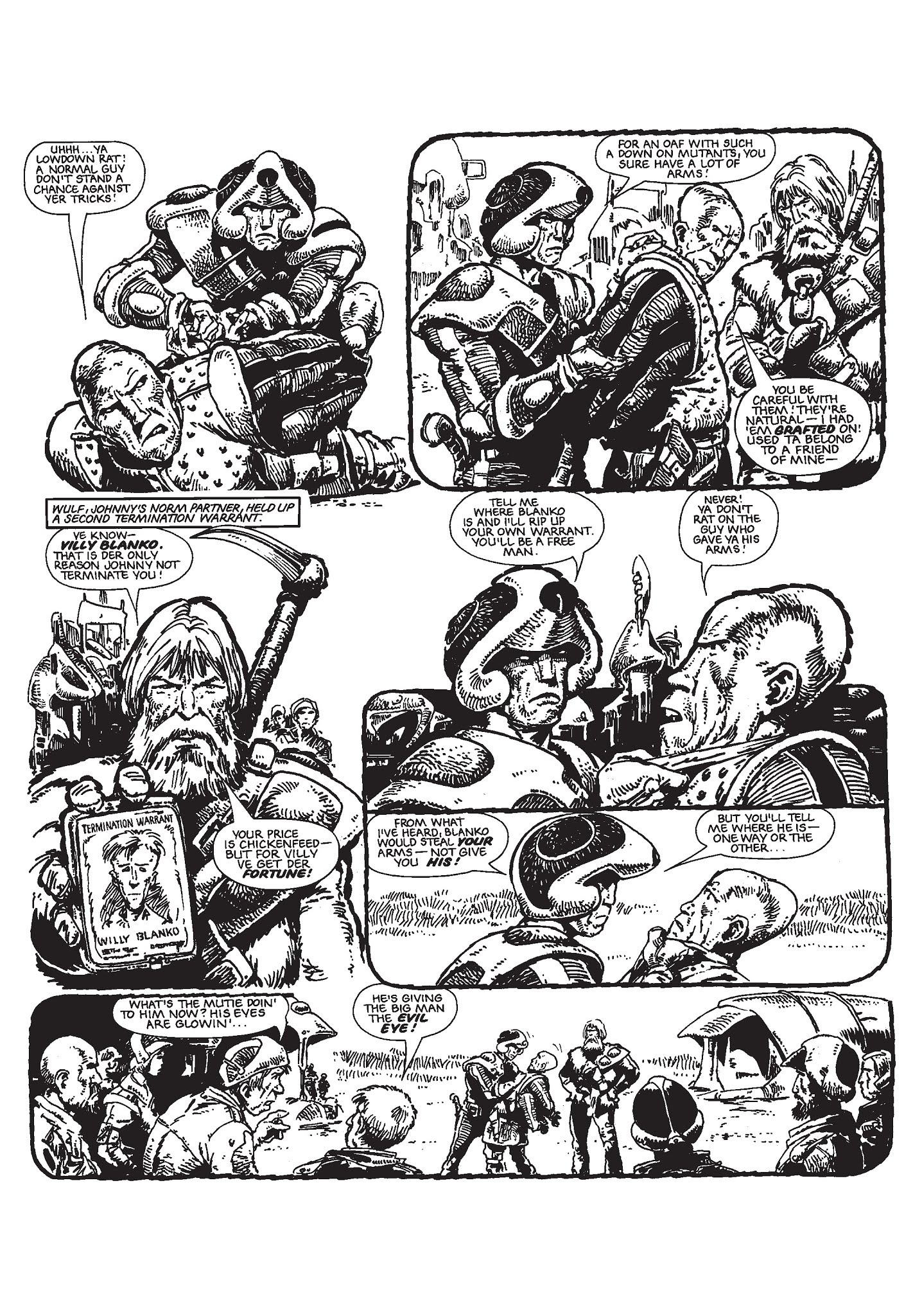 Read online Strontium Dog: Search/Destroy Agency Files comic -  Issue # TPB 1 (Part 3) - 35