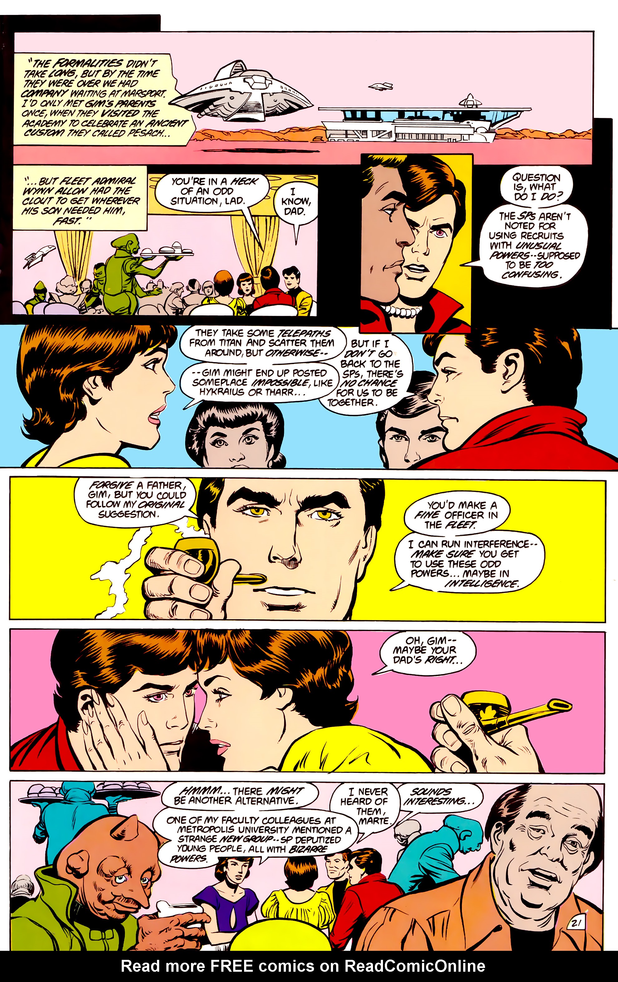Legion of Super-Heroes (1984) 39 Page 21