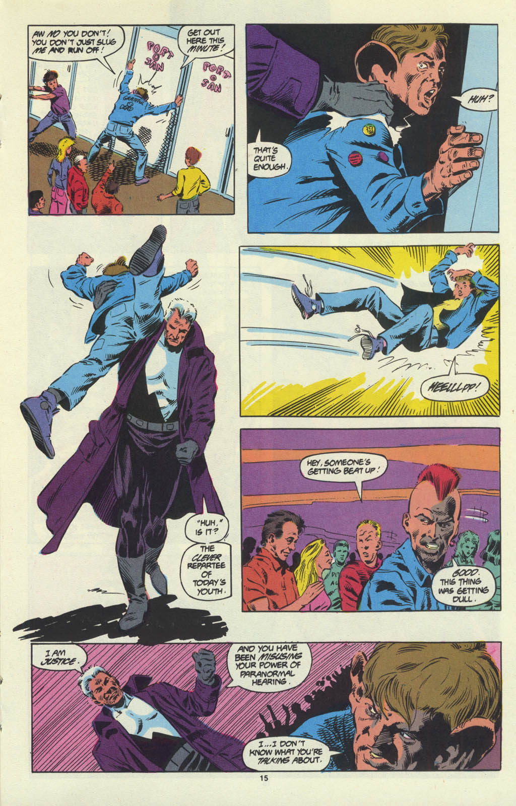 Read online Justice (1986) comic -  Issue #20 - 16