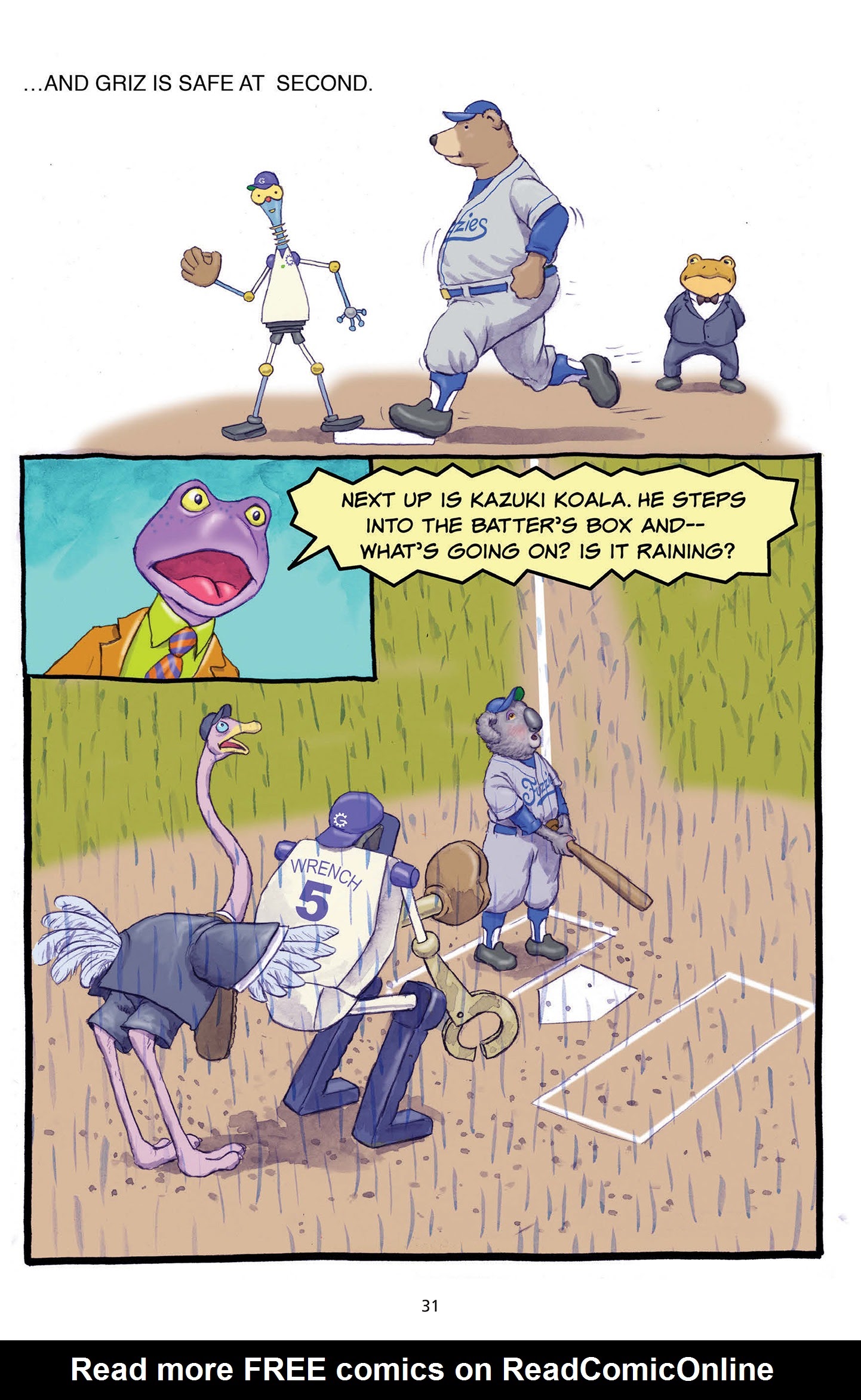 Read online Fuzzy Baseball comic -  Issue #3 - 33