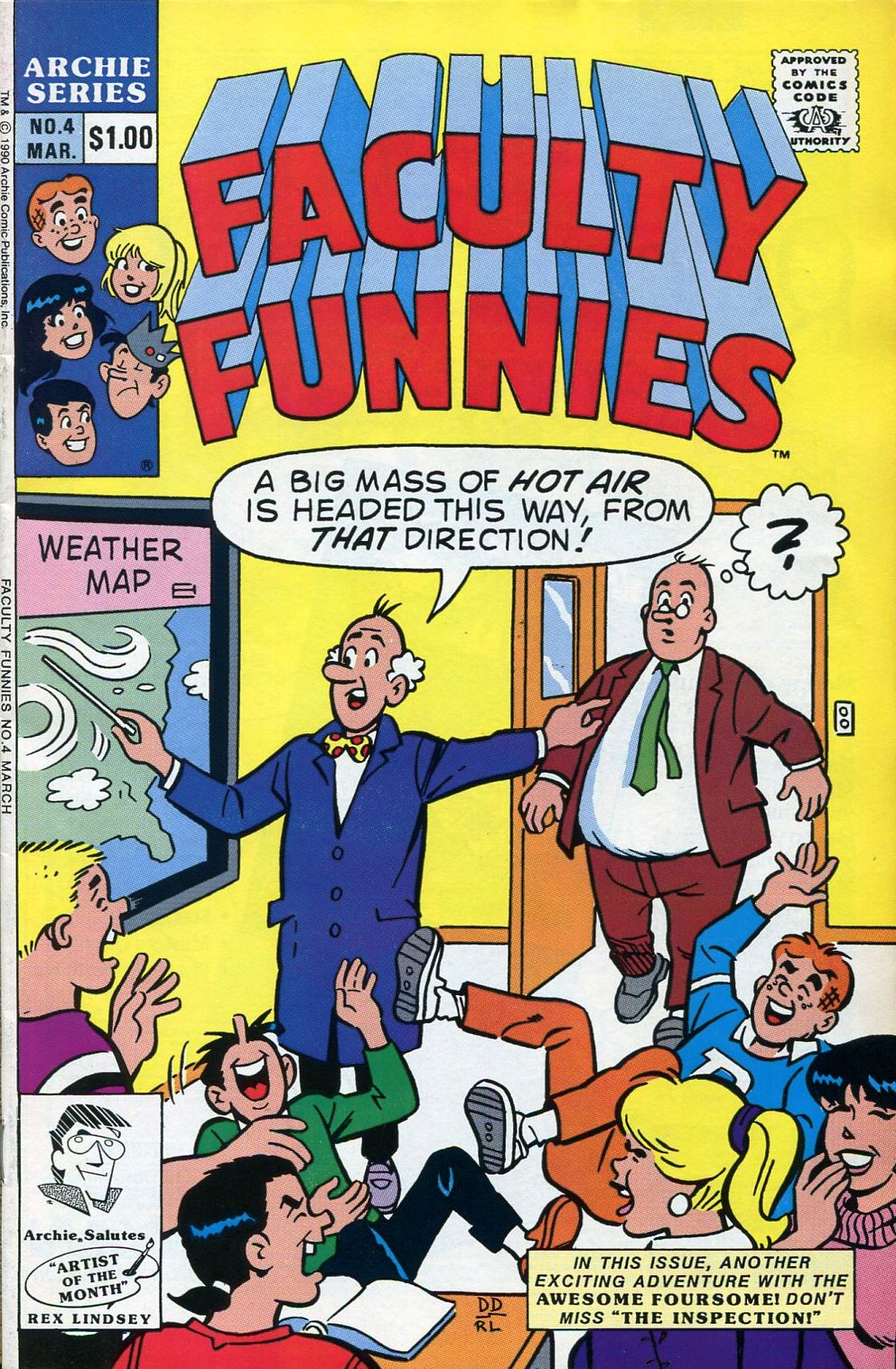 Read online Faculty Funnies comic -  Issue #4 - 1