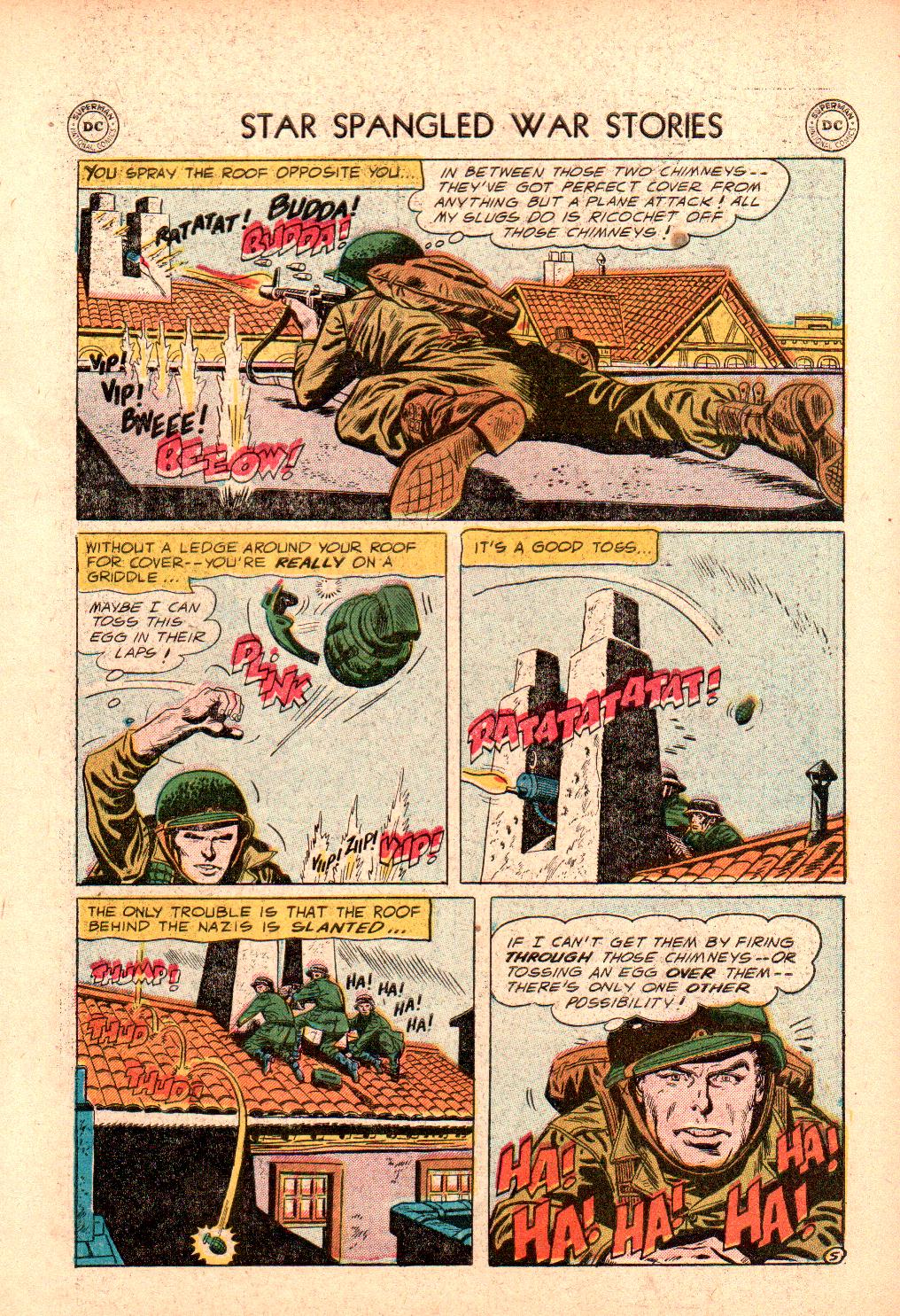 Read online Star Spangled War Stories (1952) comic -  Issue #42 - 7