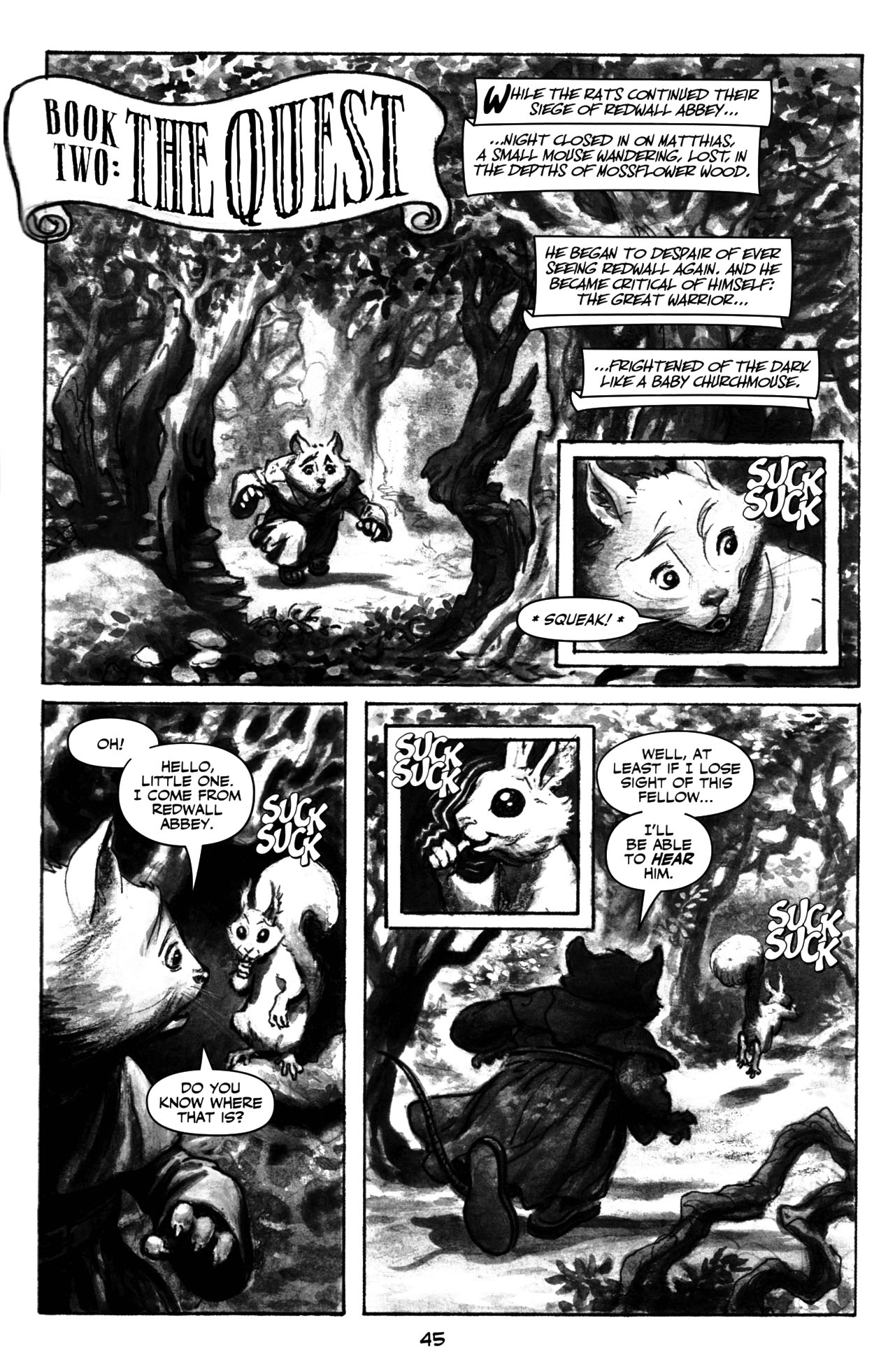 Read online Redwall: The Graphic Novel comic -  Issue # TPB - 50