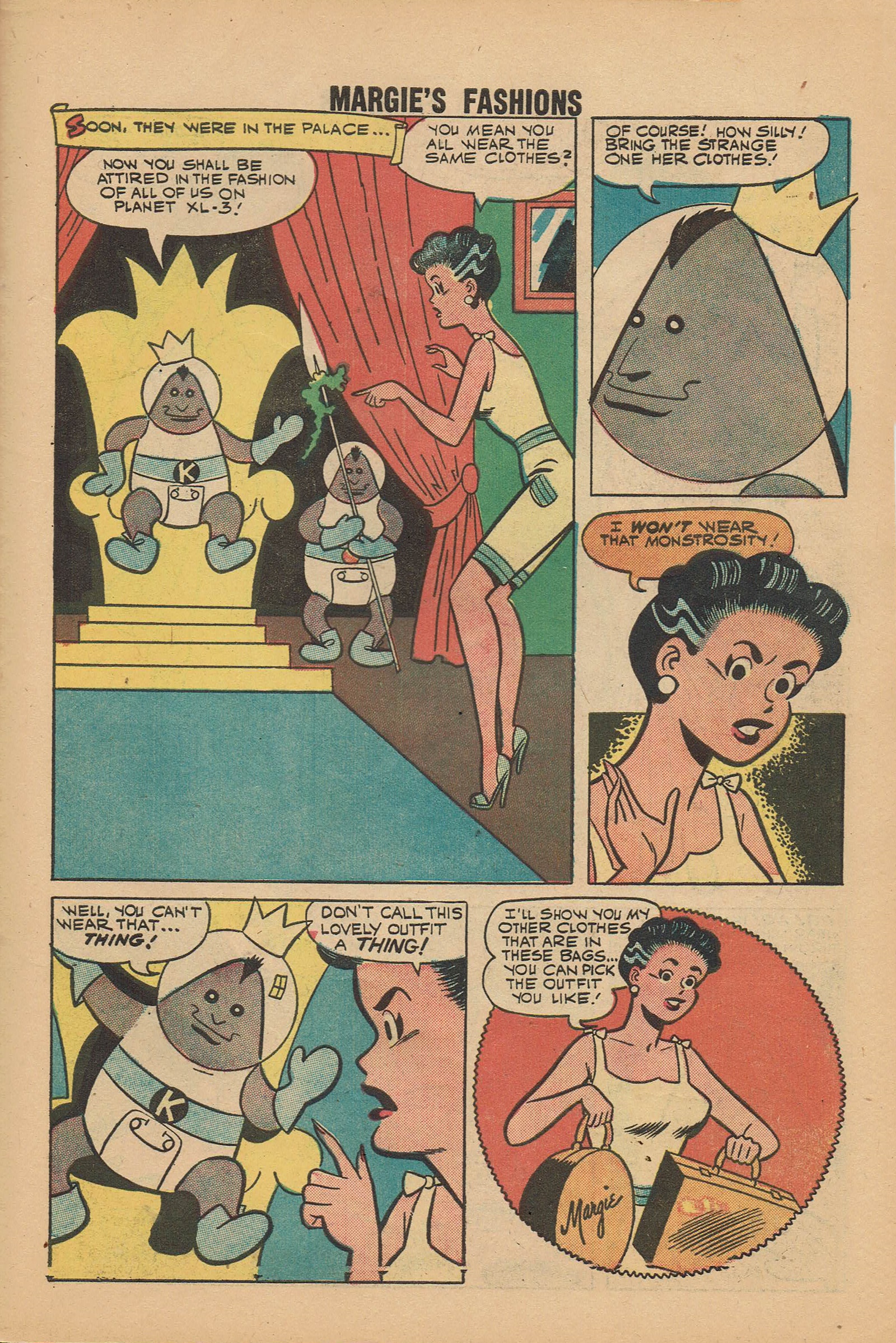 Read online My Little Margie's Fashions comic -  Issue #2 - 25