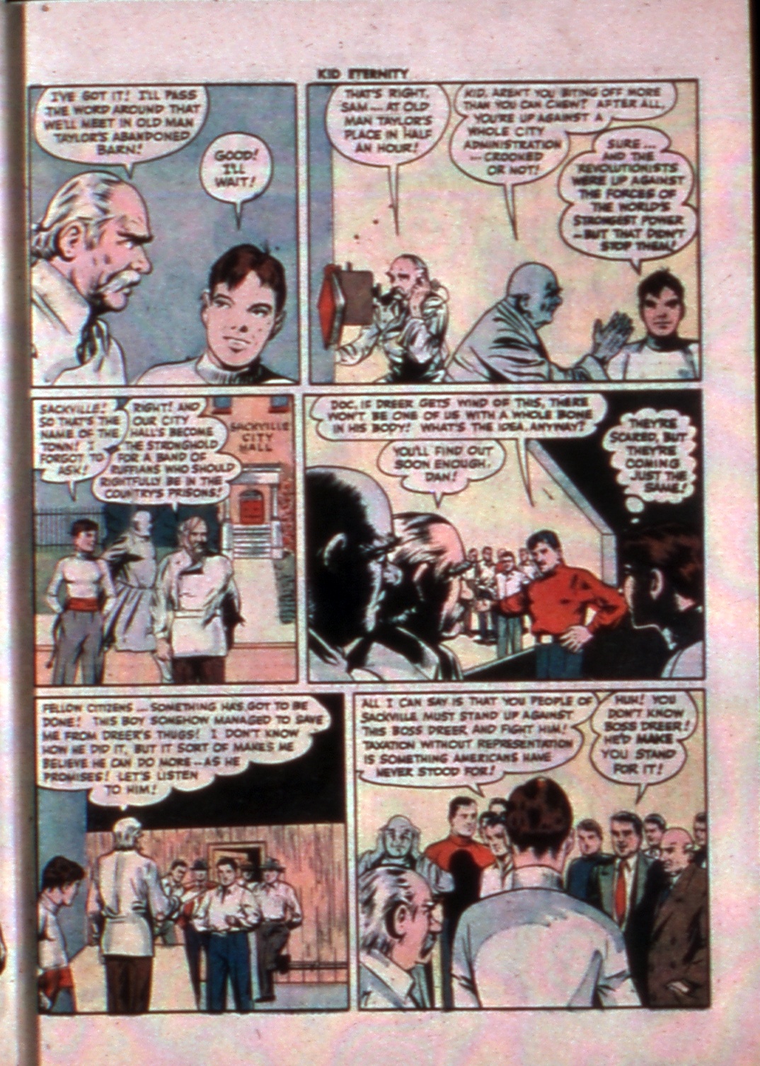 Read online Kid Eternity (1946) comic -  Issue #3 - 43