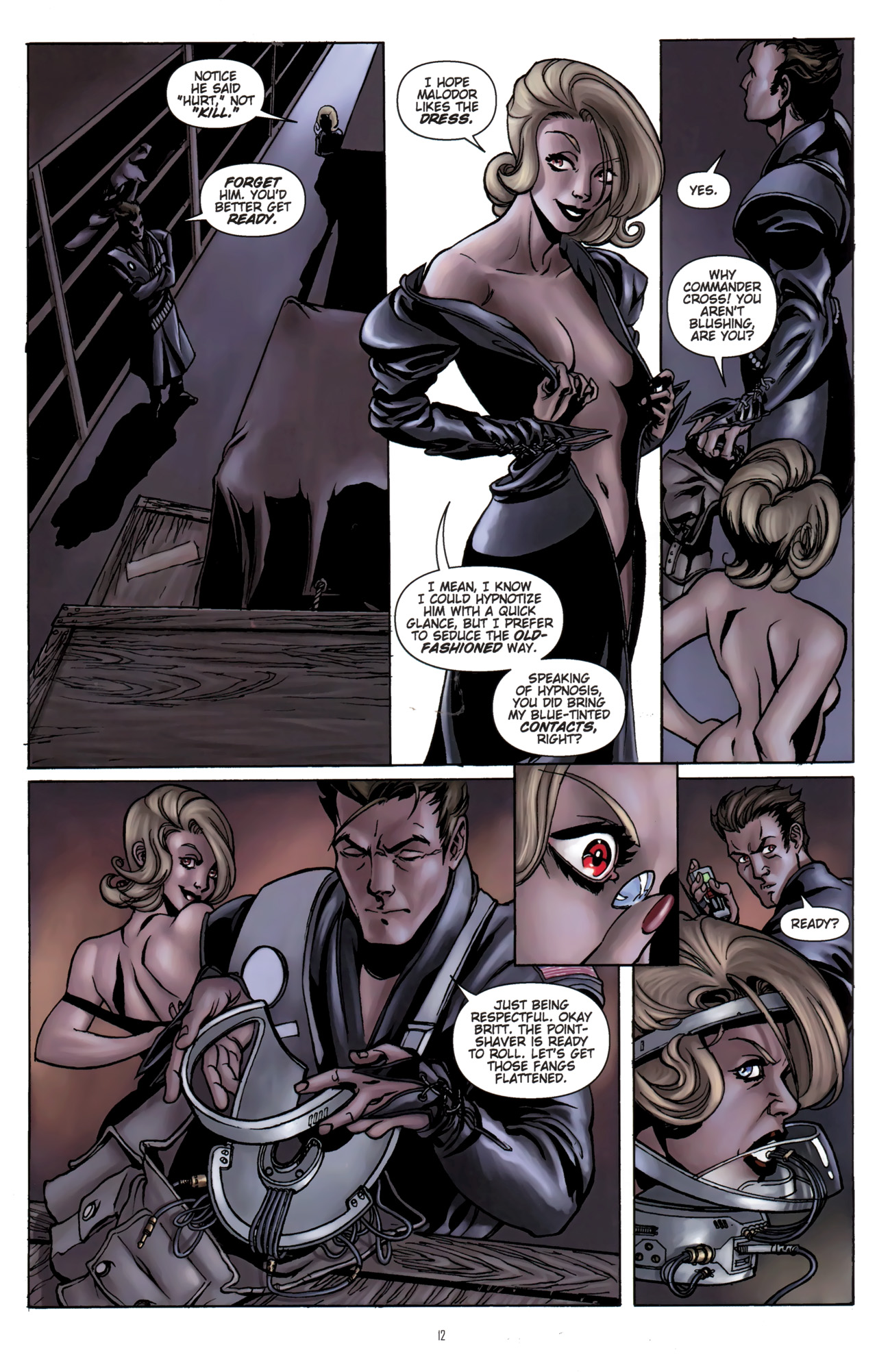 Read online CVO : Covert Vampiric Operations -- 100-Page Spectacular comic -  Issue # TPB - 14