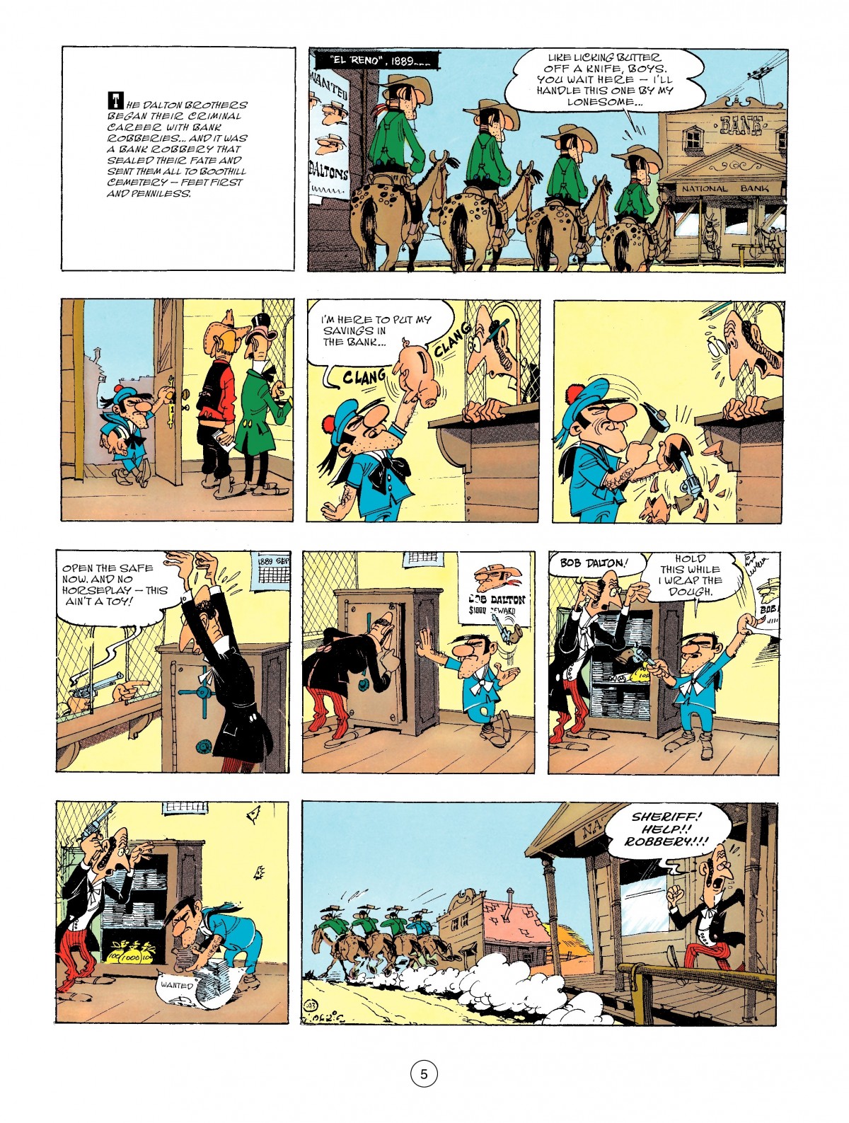 Read online A Lucky Luke Adventure comic -  Issue #47 - 5