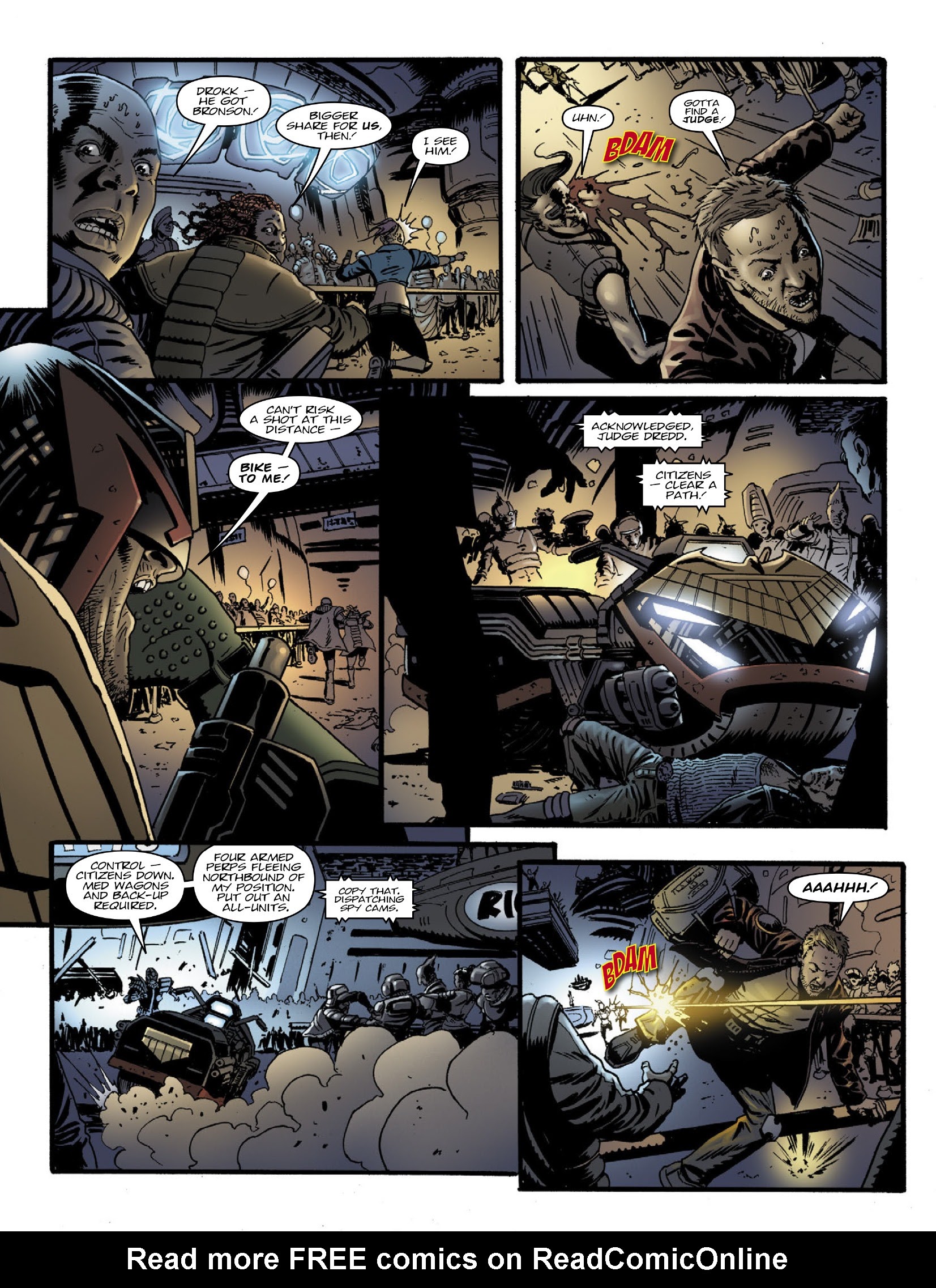 Read online Judge Dredd Megazine (Vol. 5) comic -  Issue #439 - 126