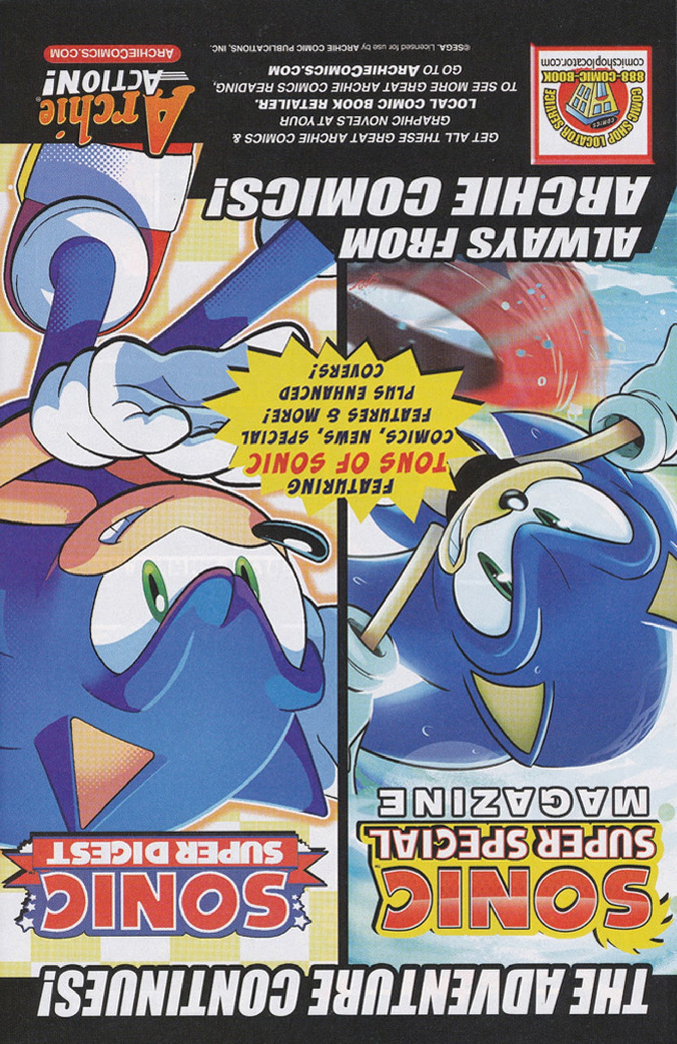Read online Free Comic Book Day 2015 comic -  Issue # Sonic the Hedgehog - Mega Man Worlds Unite Prelude - 25