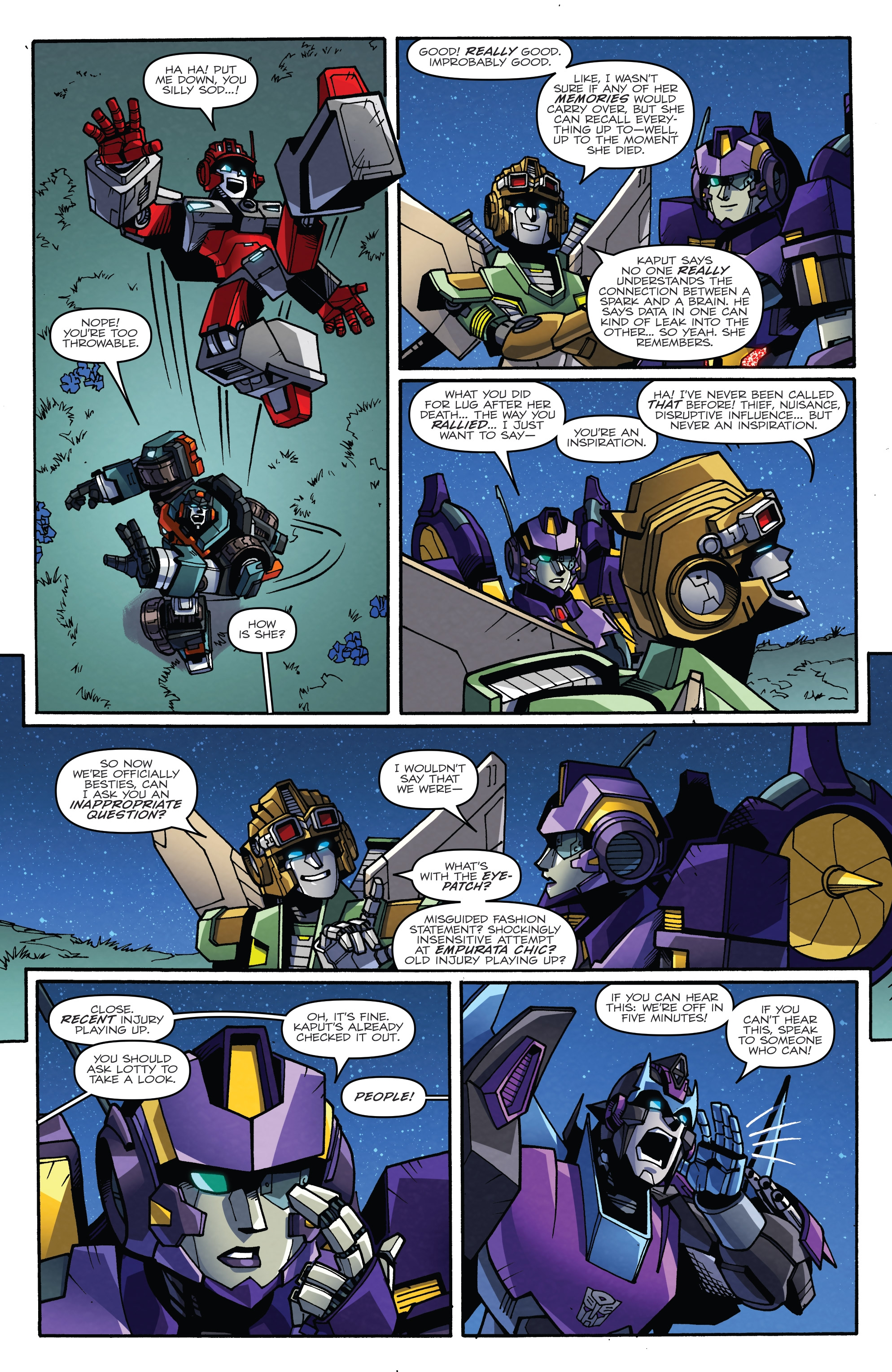 Read online The Transformers: Lost Light comic -  Issue #7 - 9