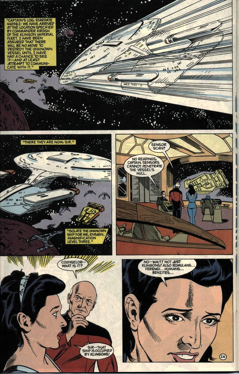 Read online Star Trek: The Next Generation (1989) comic -  Issue #24 - 27