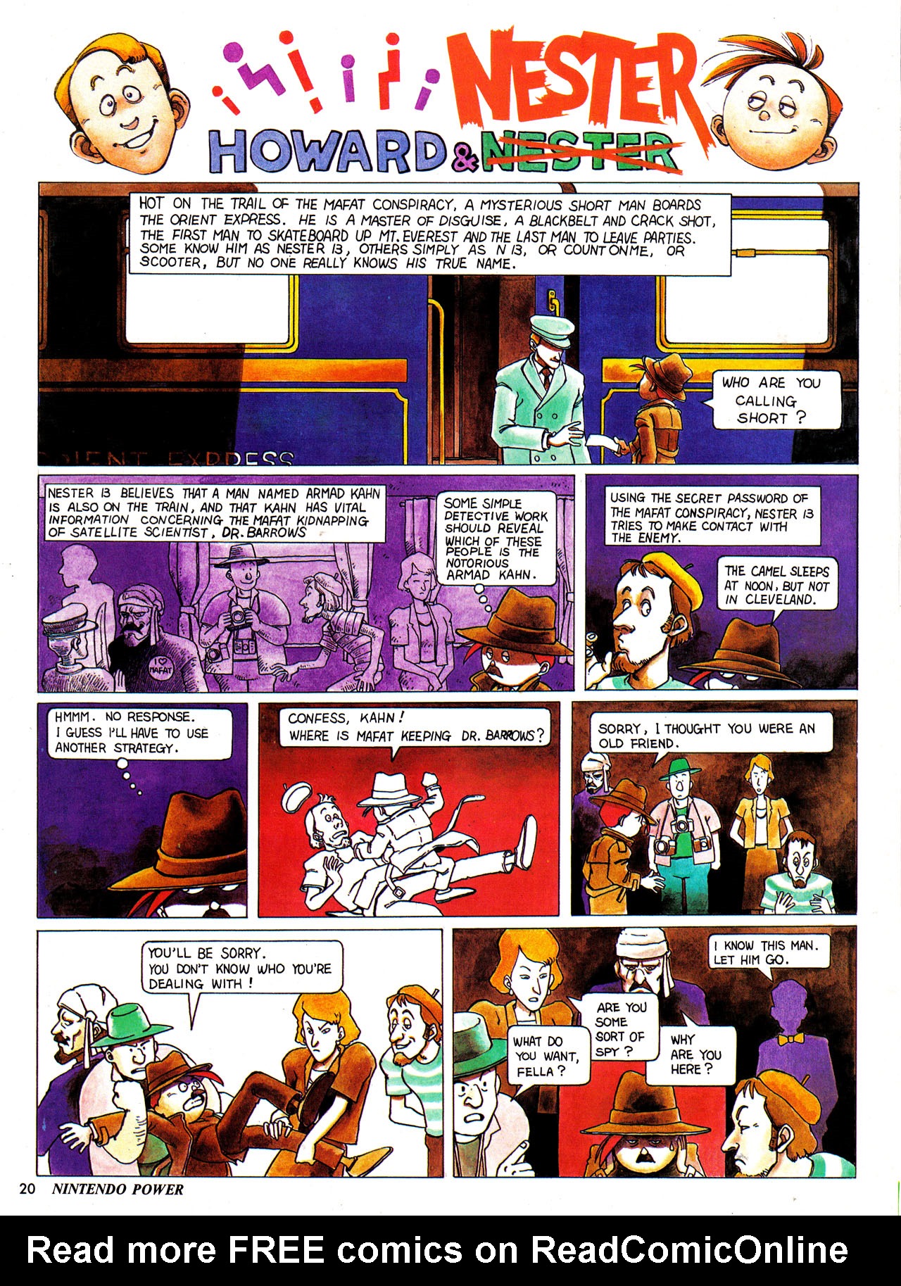 Read online Nintendo Power comic -  Issue #16 - 21
