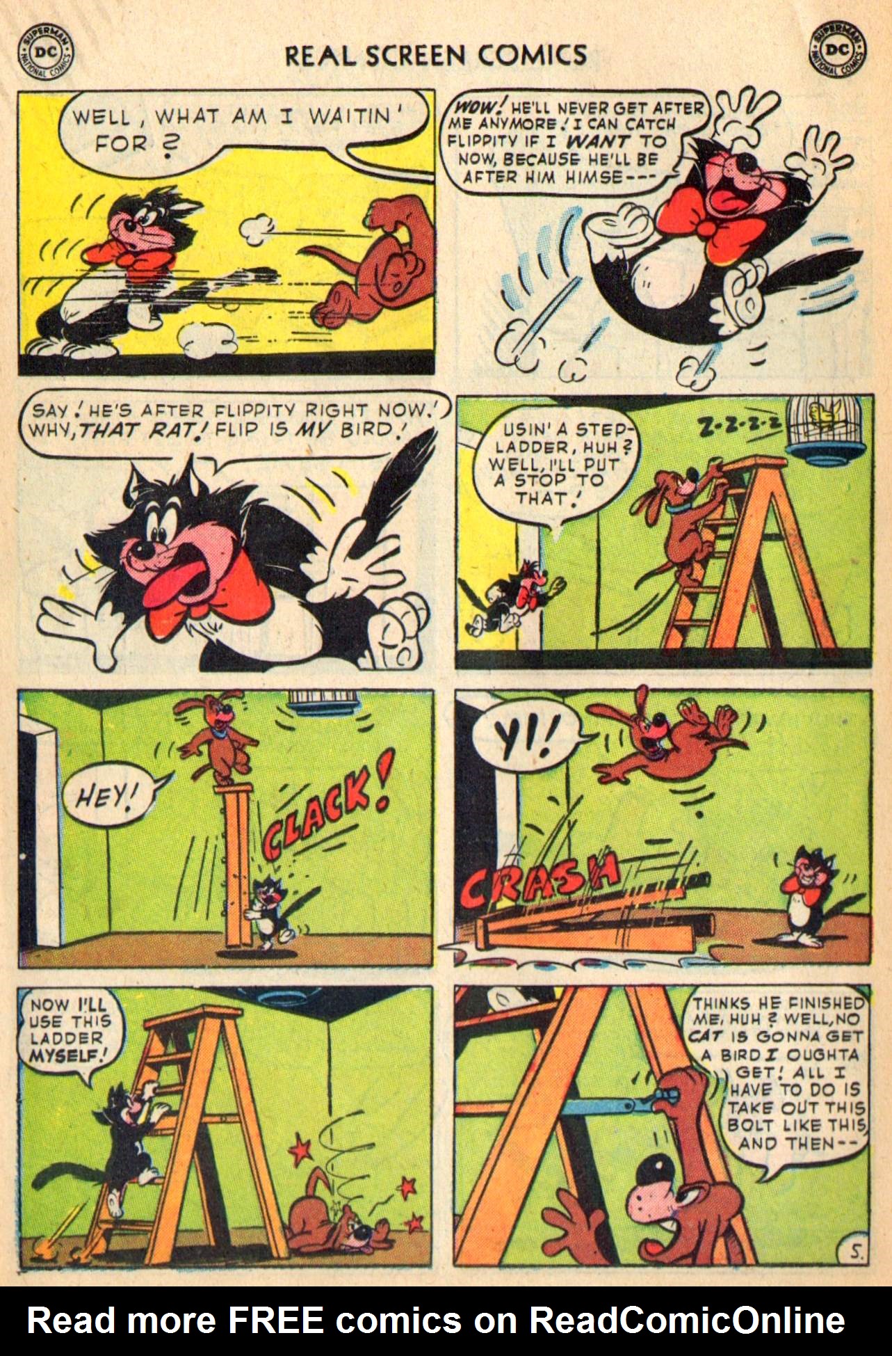 Read online Real Screen Comics comic -  Issue #74 - 22