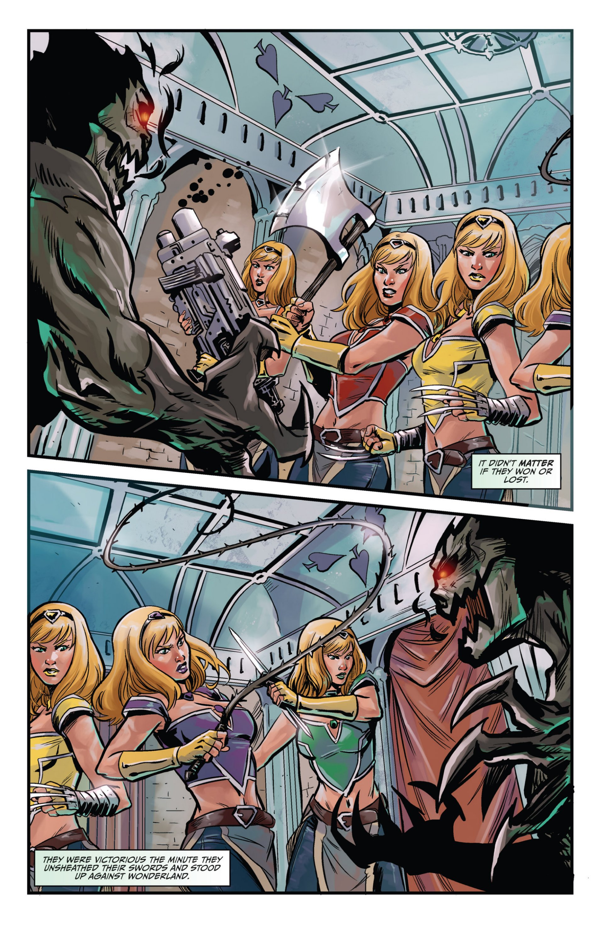 Read online Grimm Fairy Tales presents Wonderland comic -  Issue #25 - 22