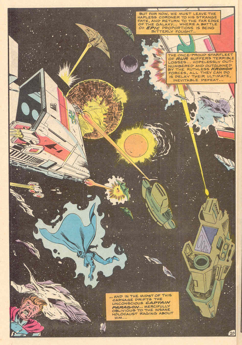 Read online Captain Paragon (1983) comic -  Issue #3 - 22