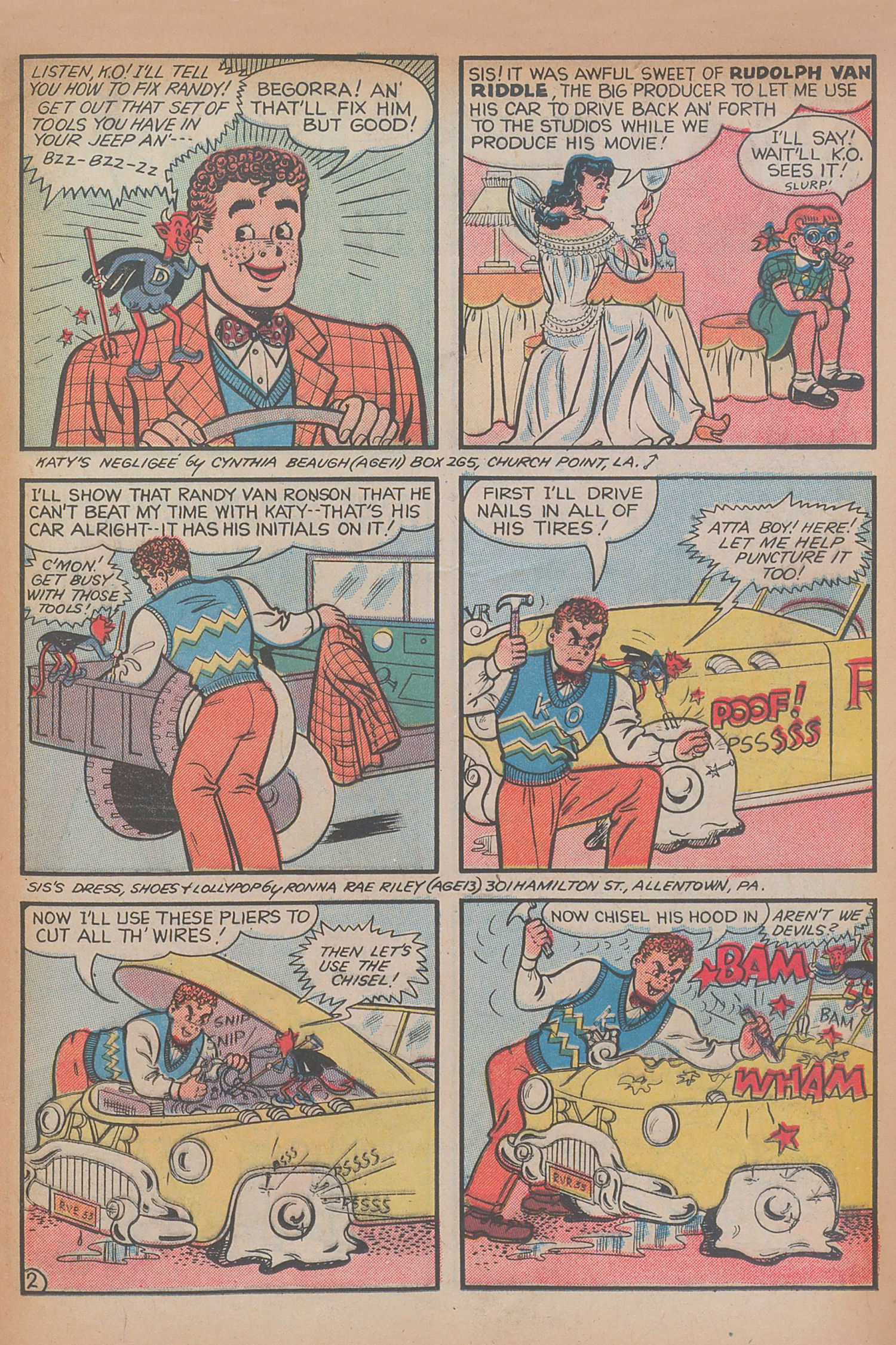 Read online Katy Keene (1949) comic -  Issue #8 - 25