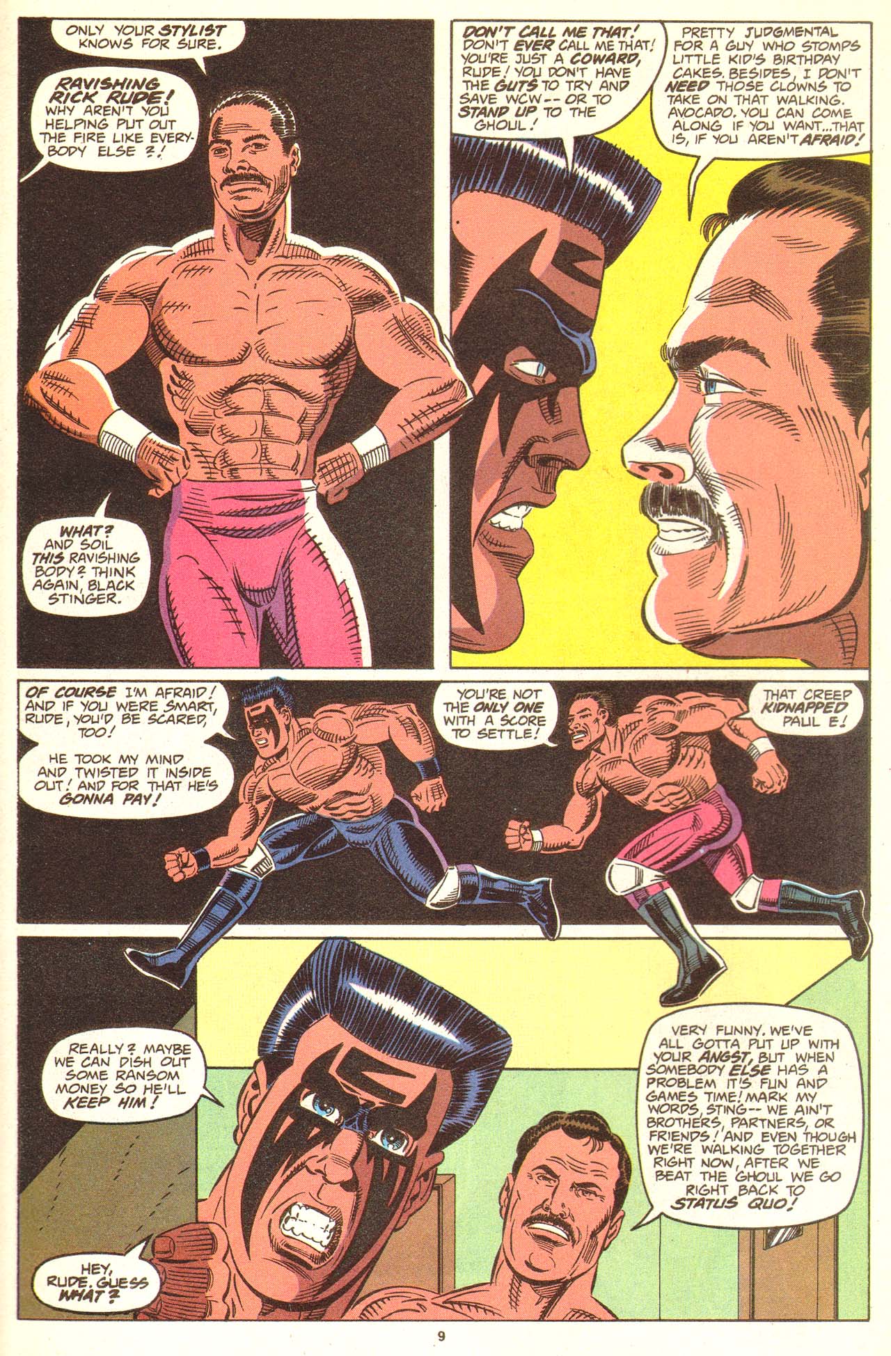 Read online WCW World Championship Wrestling comic -  Issue #11 - 10