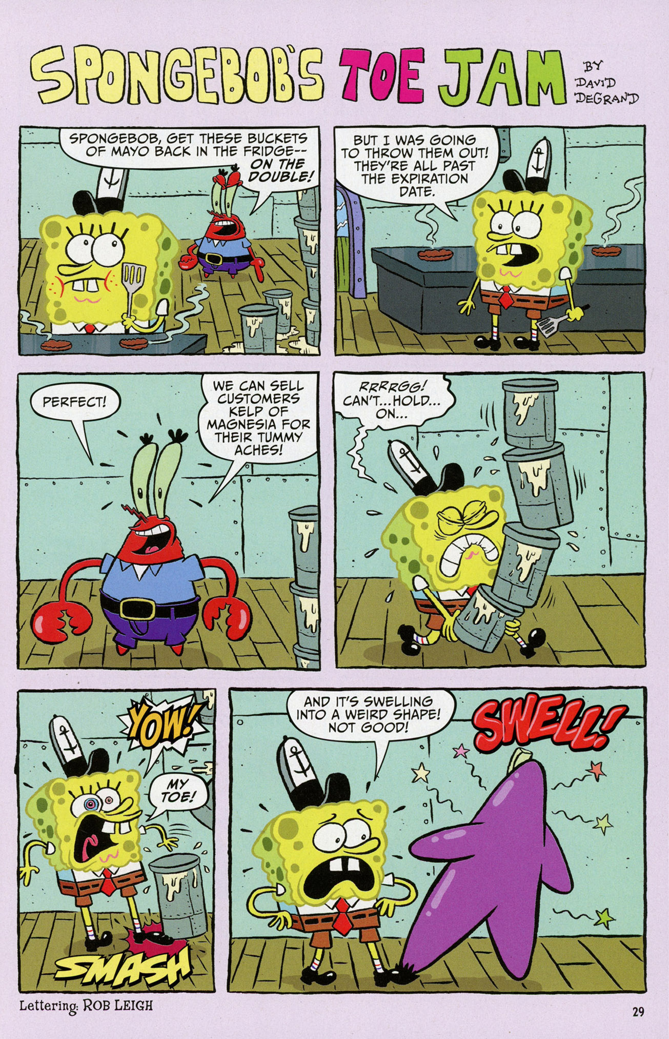 Read online SpongeBob Comics comic -  Issue #40 - 30