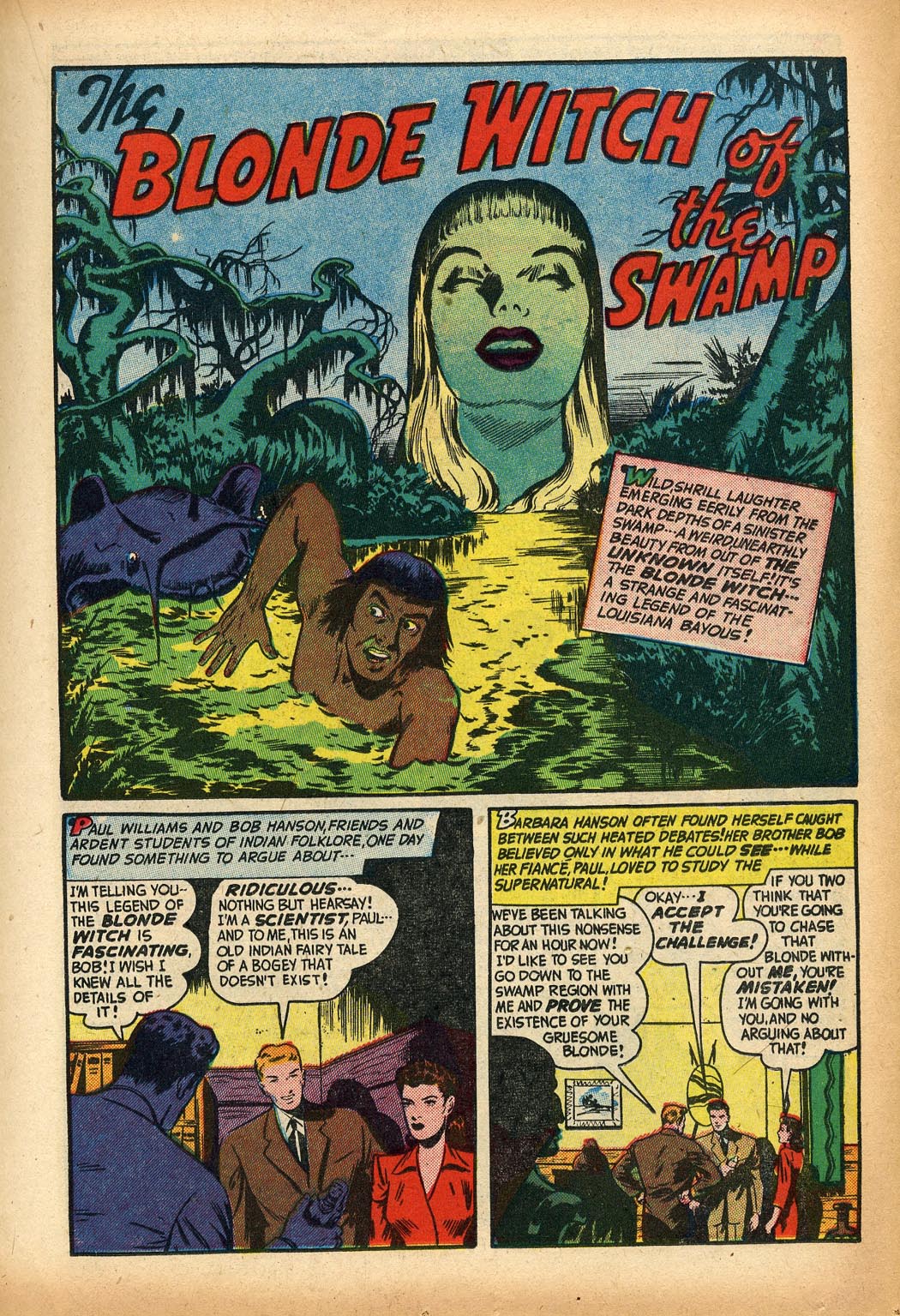 Read online Adventures Into The Unknown comic -  Issue #5 - 21