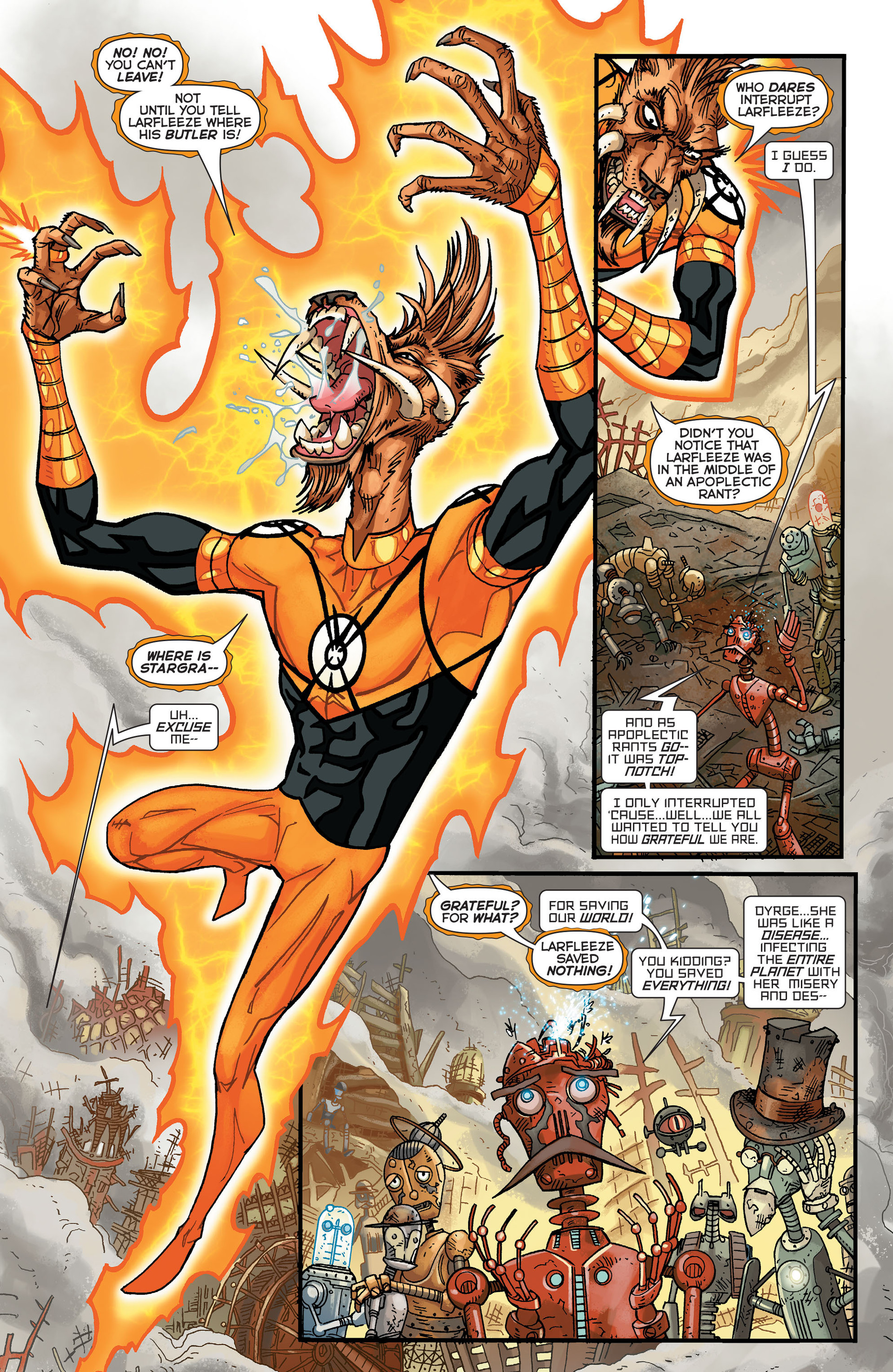 Read online Larfleeze comic -  Issue #7 - 17
