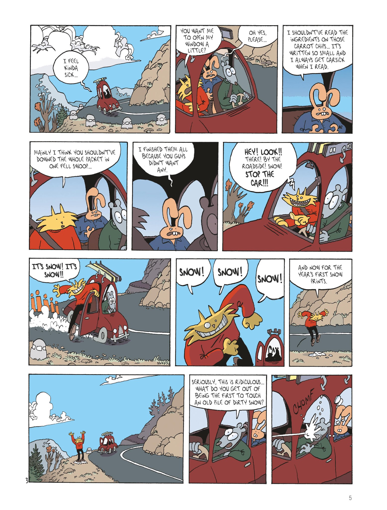 Read online The Spiffy Adventures of McConey comic -  Issue #0 - 5