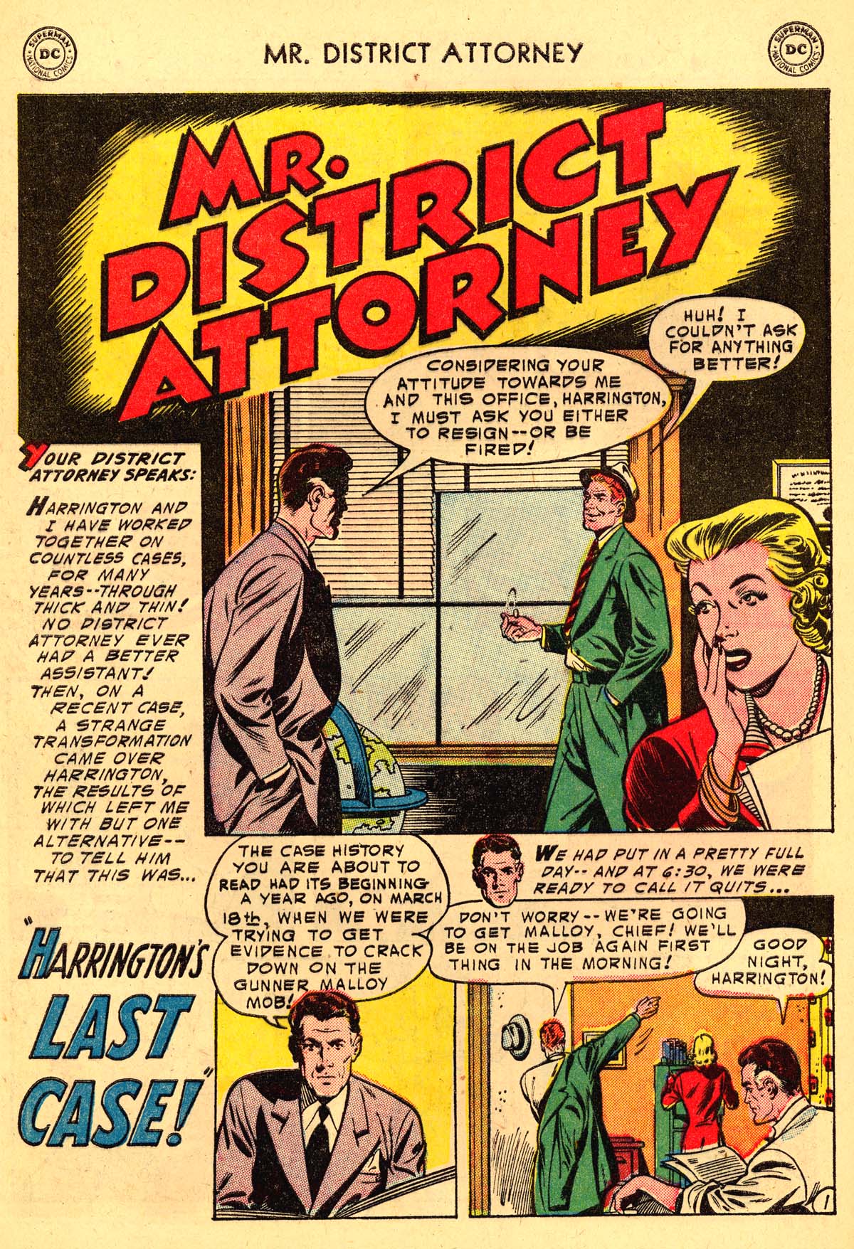 Read online Mr. District Attorney comic -  Issue #43 - 28