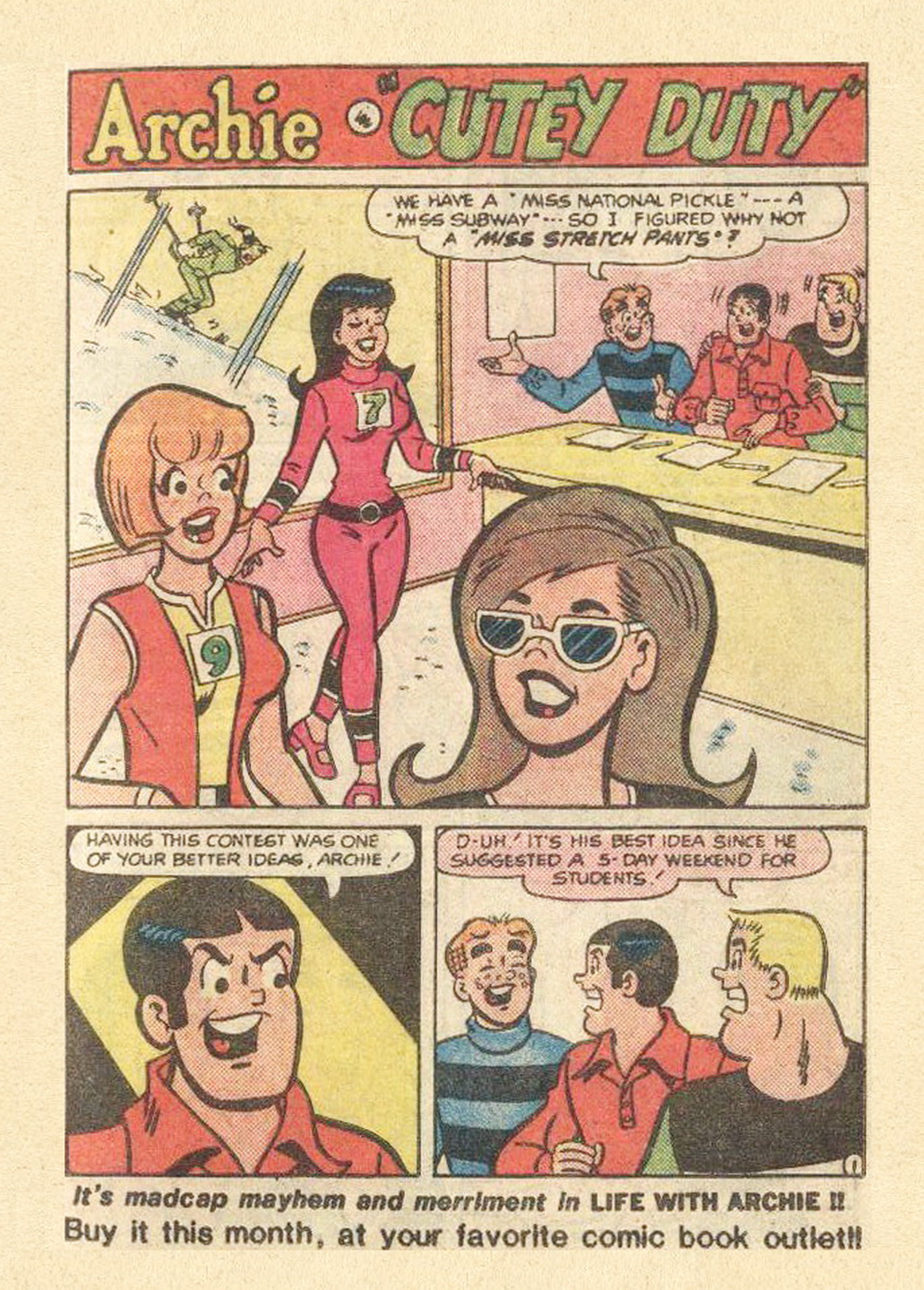 Read online Archie...Archie Andrews, Where Are You? Digest Magazine comic -  Issue #30 - 29