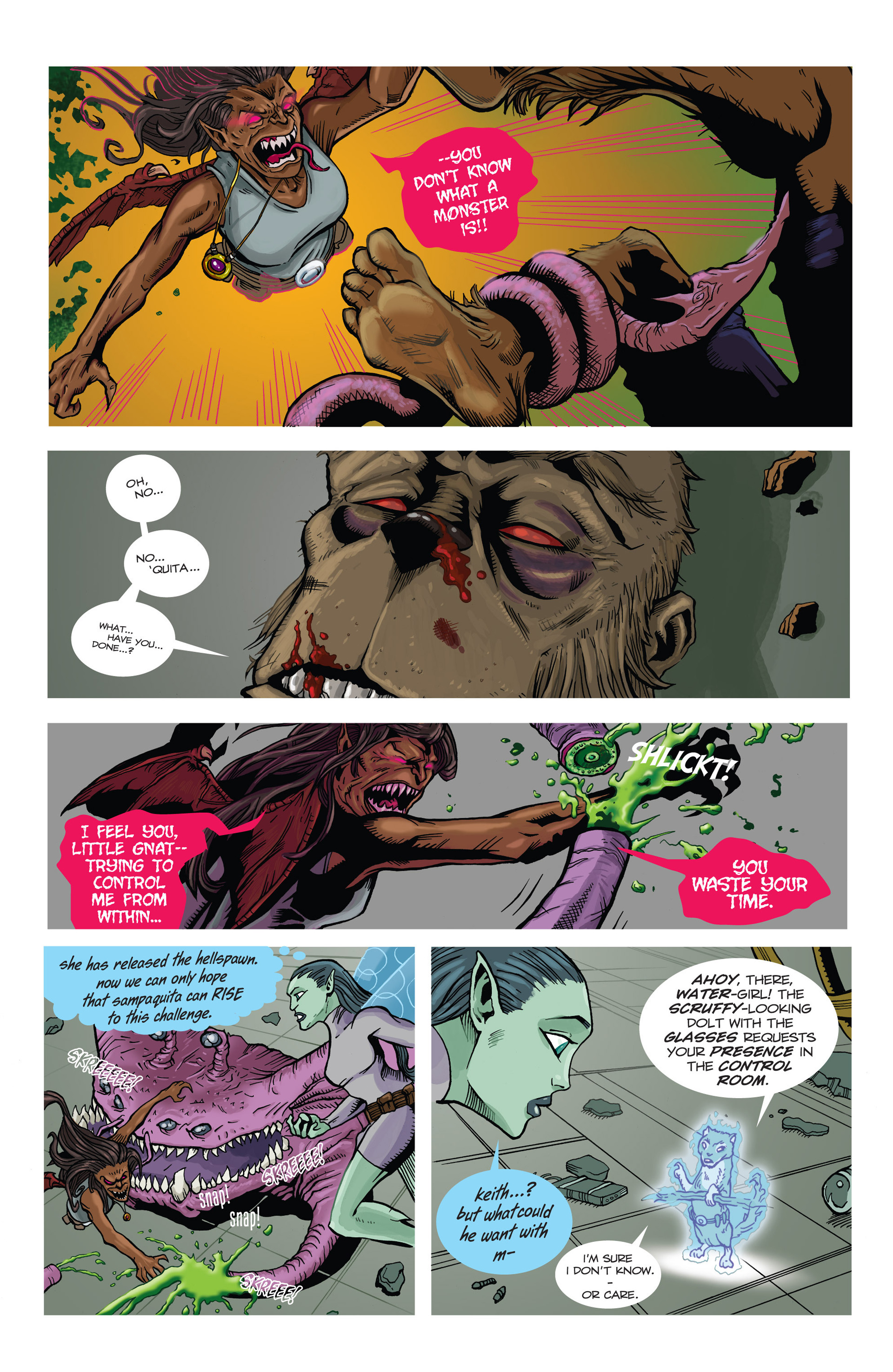 Read online The Perhapanauts: Danger Down Under! comic -  Issue #5 - 18