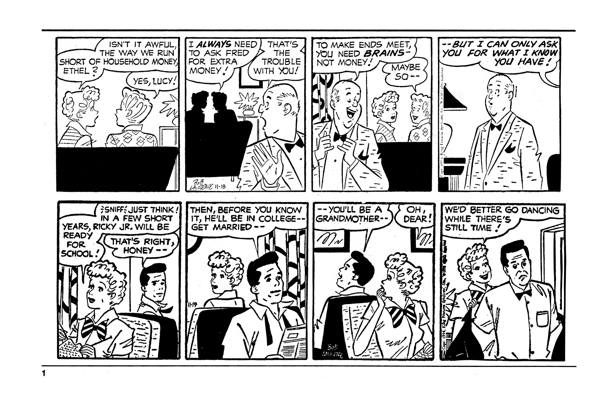 Read online I Love Lucy Too comic -  Issue #5 - 3