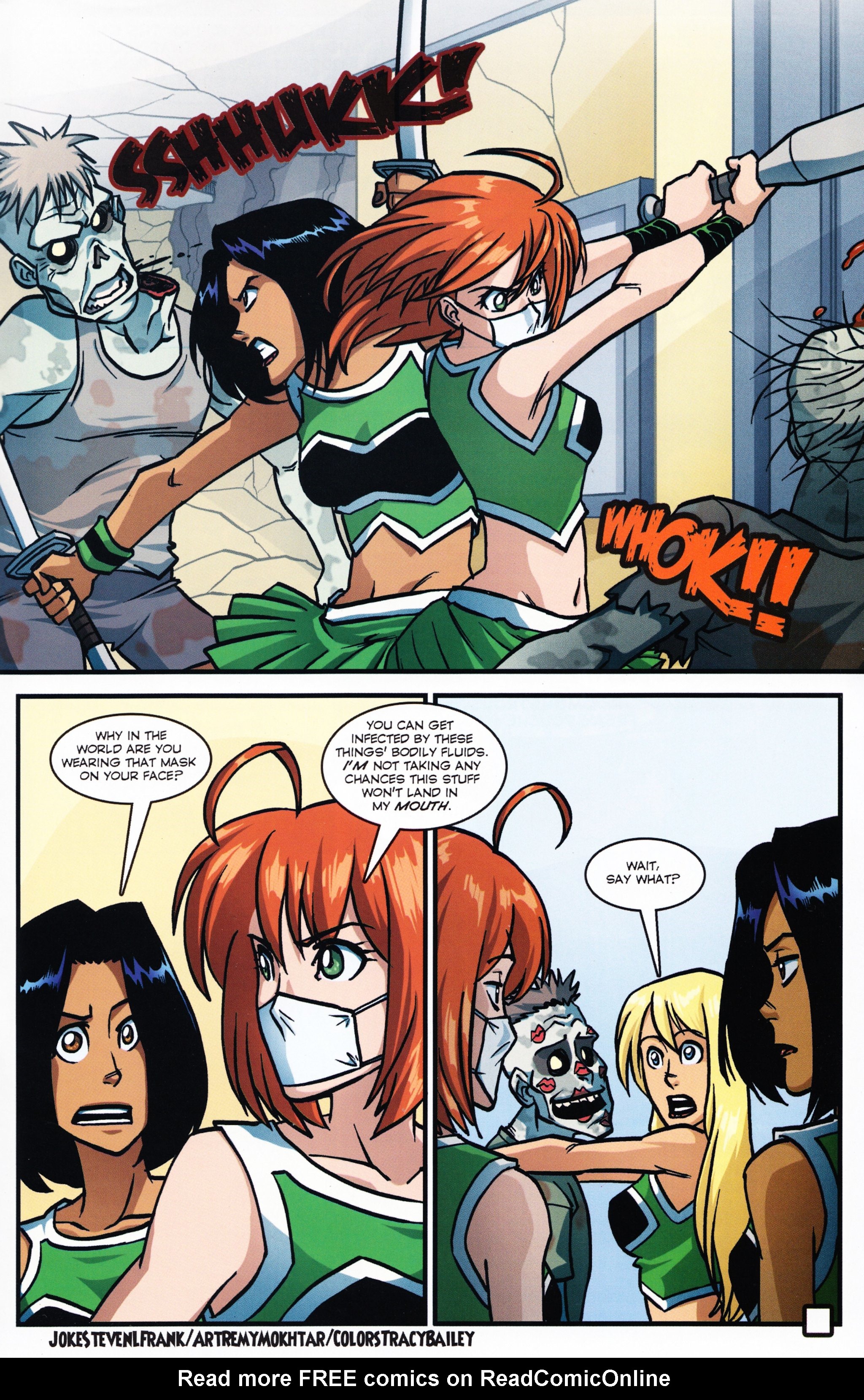 Read online Zombies vs Cheerleaders comic -  Issue #2 - 28