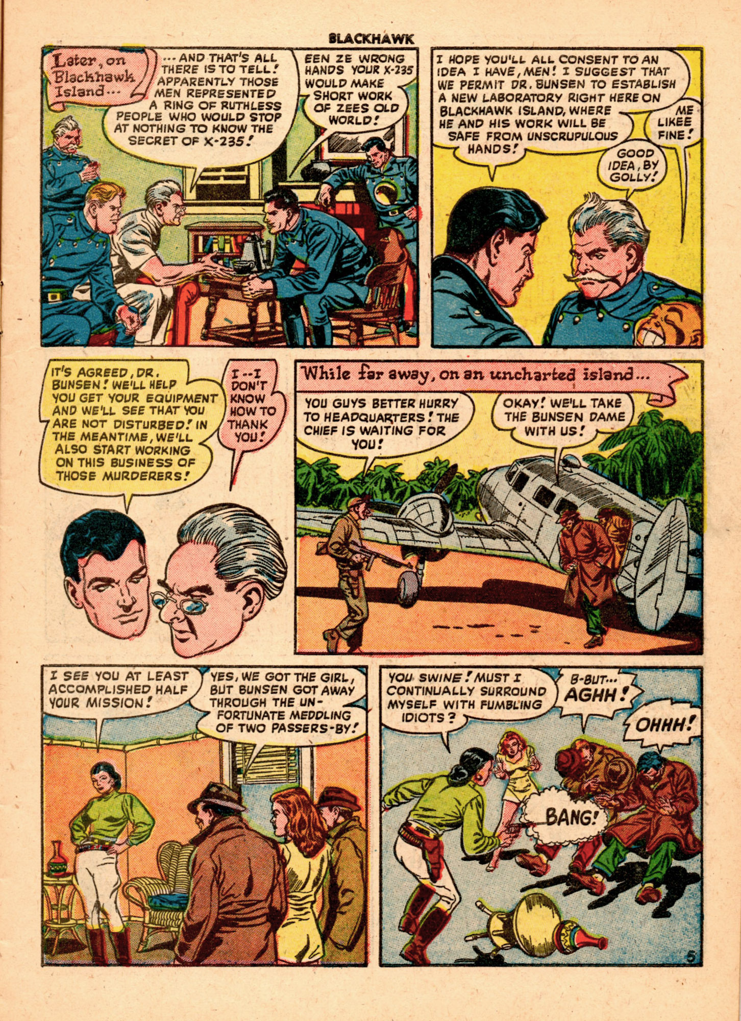 Read online Blackhawk (1957) comic -  Issue #21 - 7