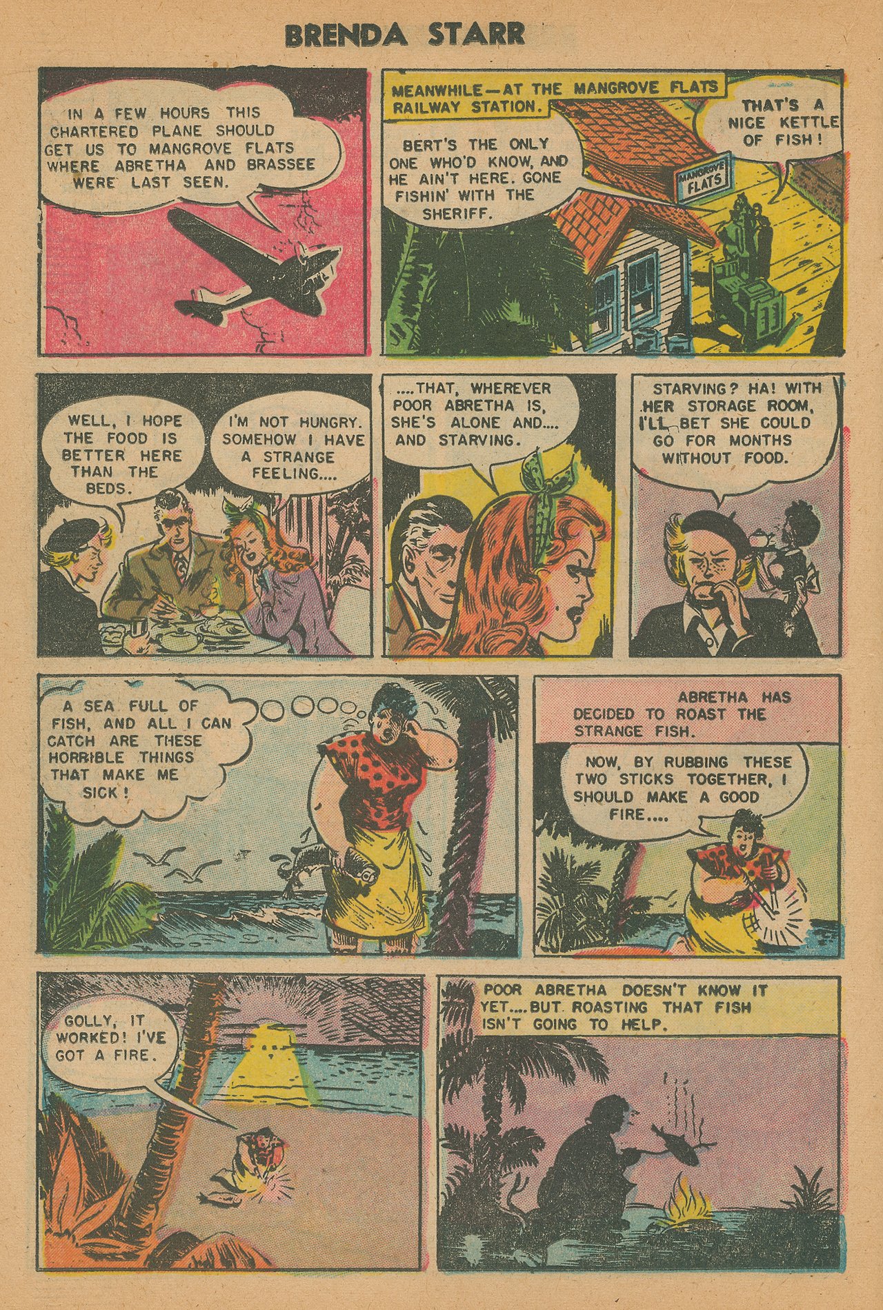 Read online Brenda Starr (1948) comic -  Issue #15 - 18