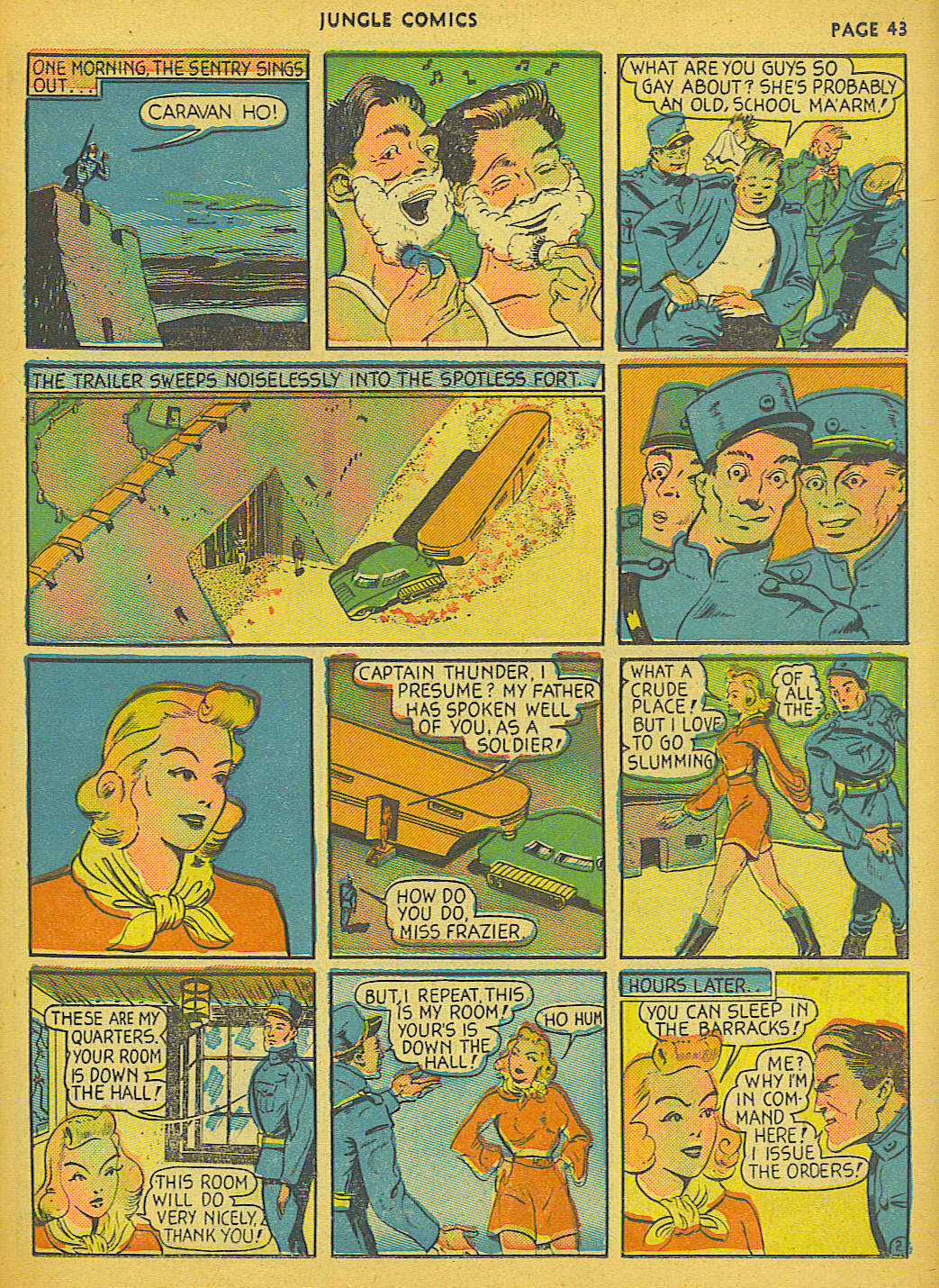 Read online Jungle Comics comic -  Issue #6 - 45