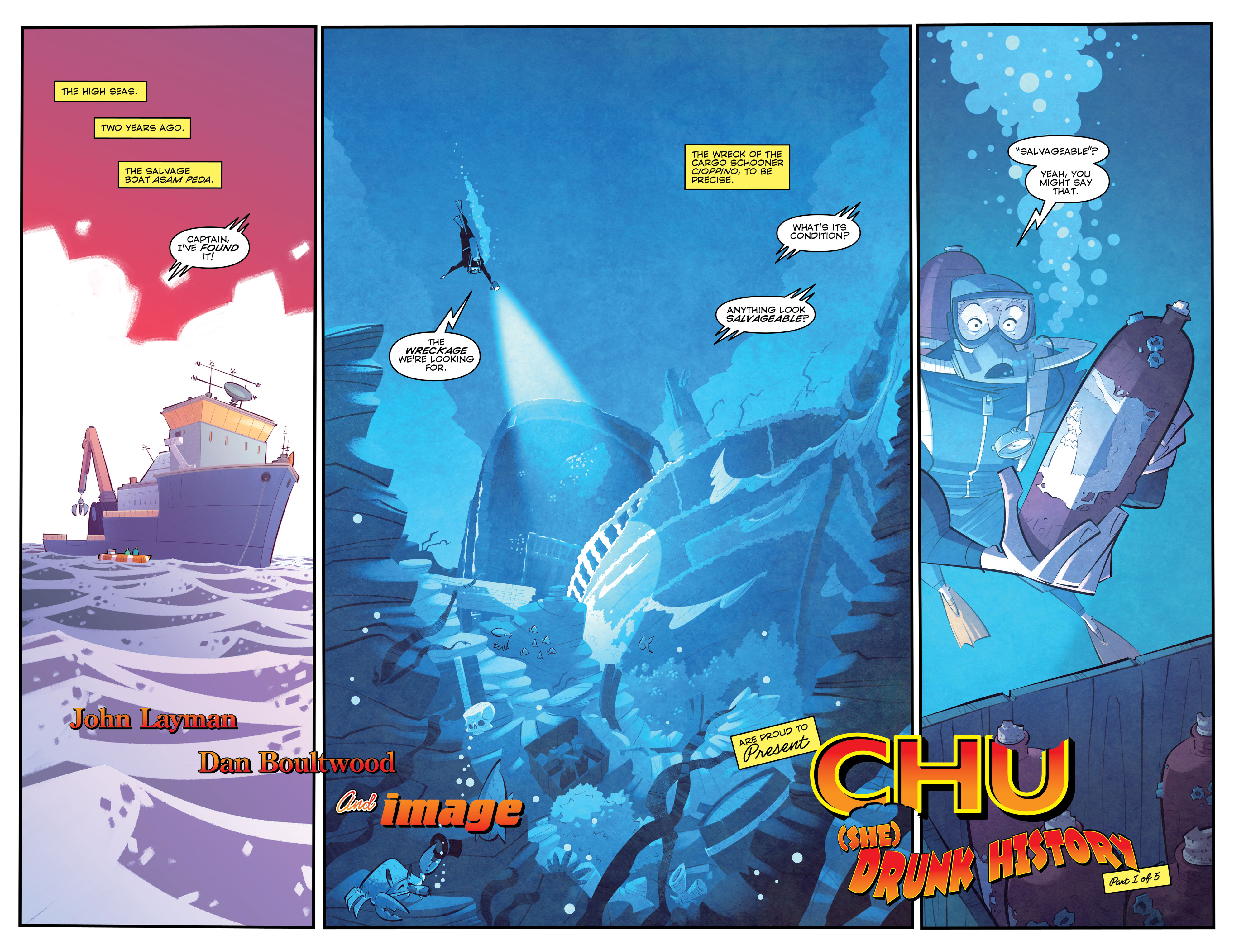 Read online Chu comic -  Issue #6 - 7
