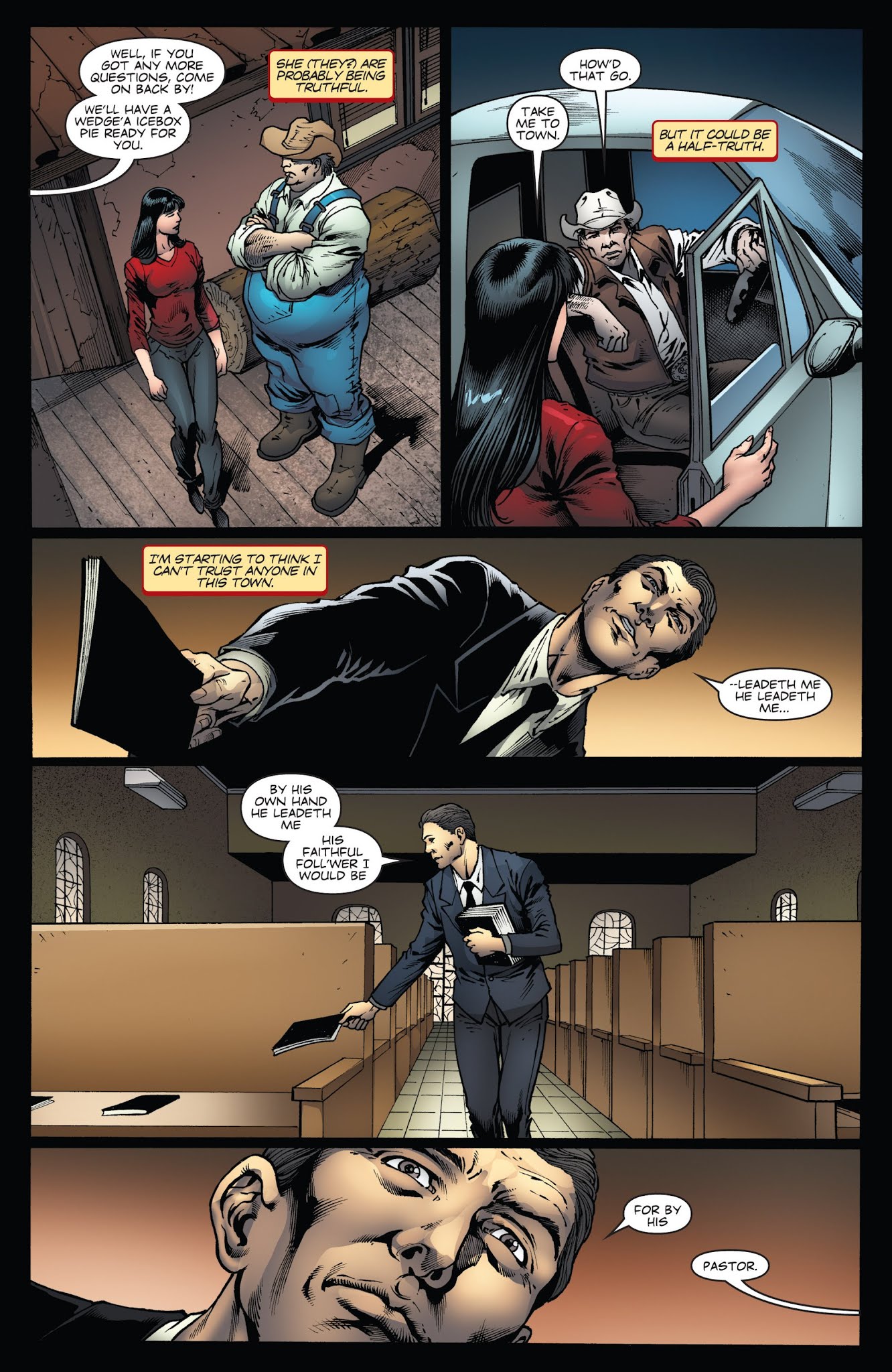 Read online Vampirella: Southern Gothic comic -  Issue #2 - 14