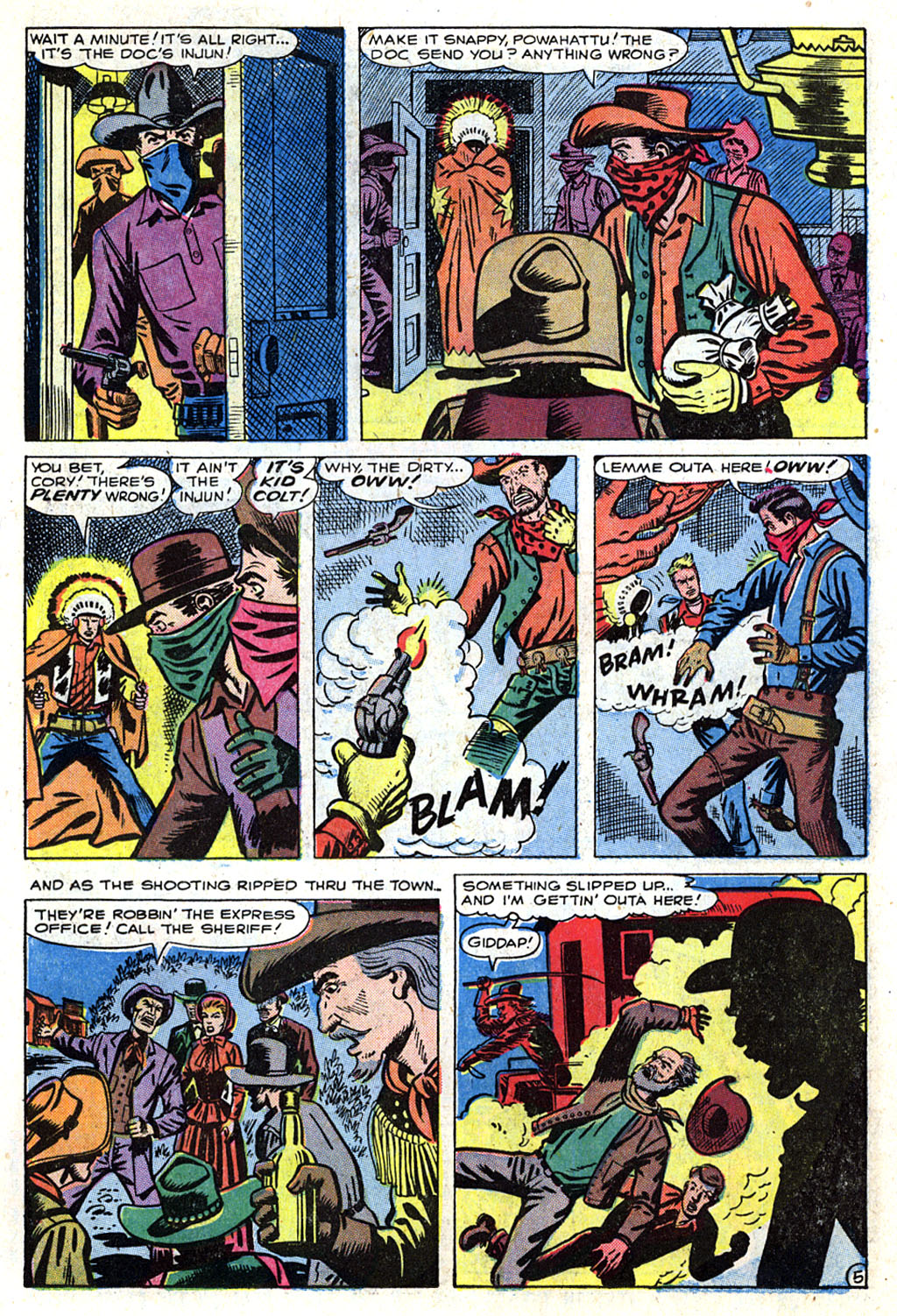 Read online Kid Colt Outlaw comic -  Issue #45 - 15