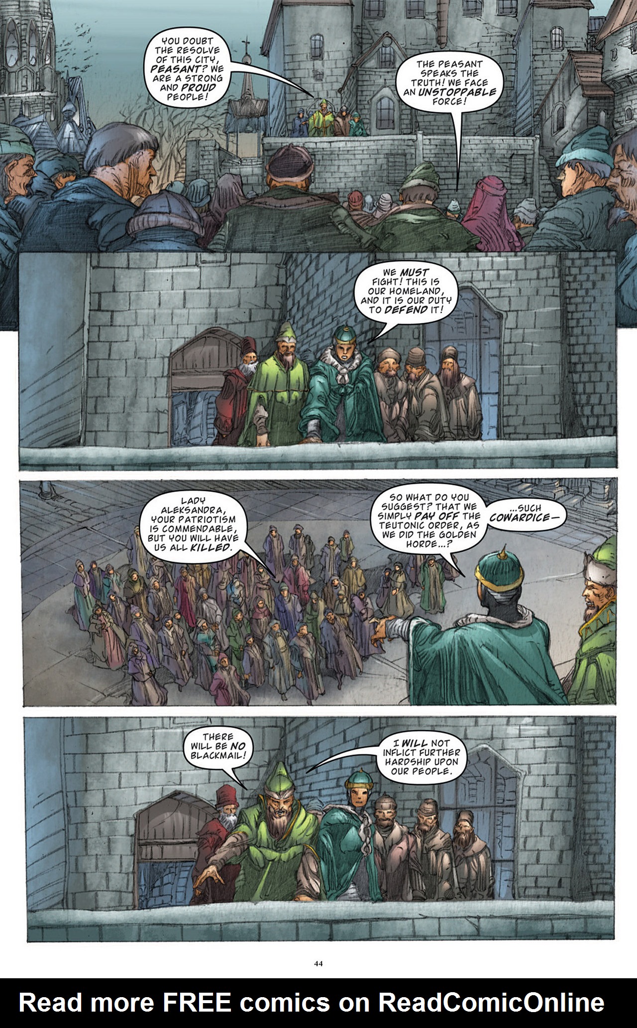 Read online Nevsky: A Hero of the People comic -  Issue # TPB - 44