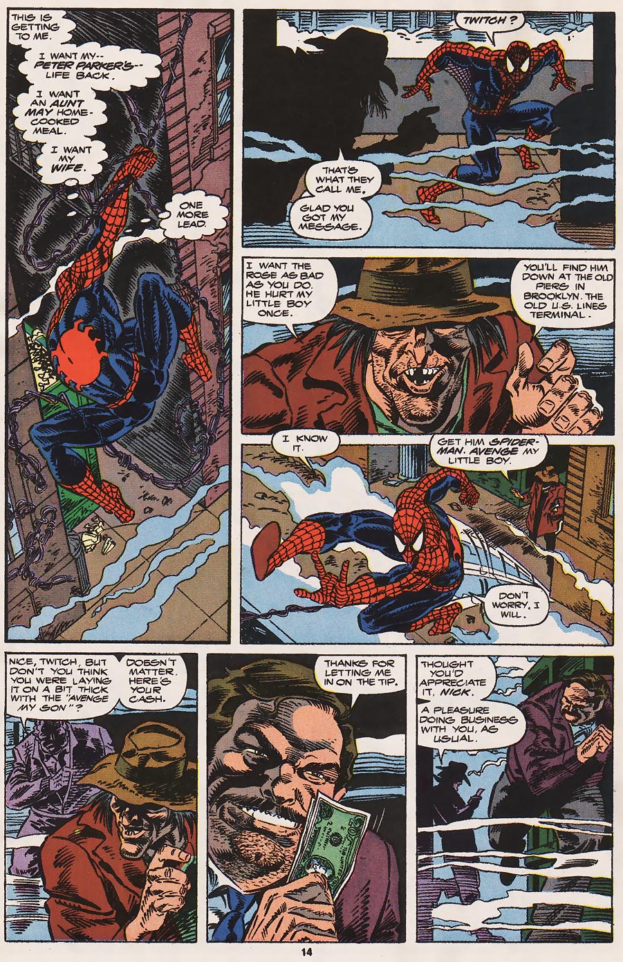 Read online Web of Spider-Man (1985) comic -  Issue #87 - 12