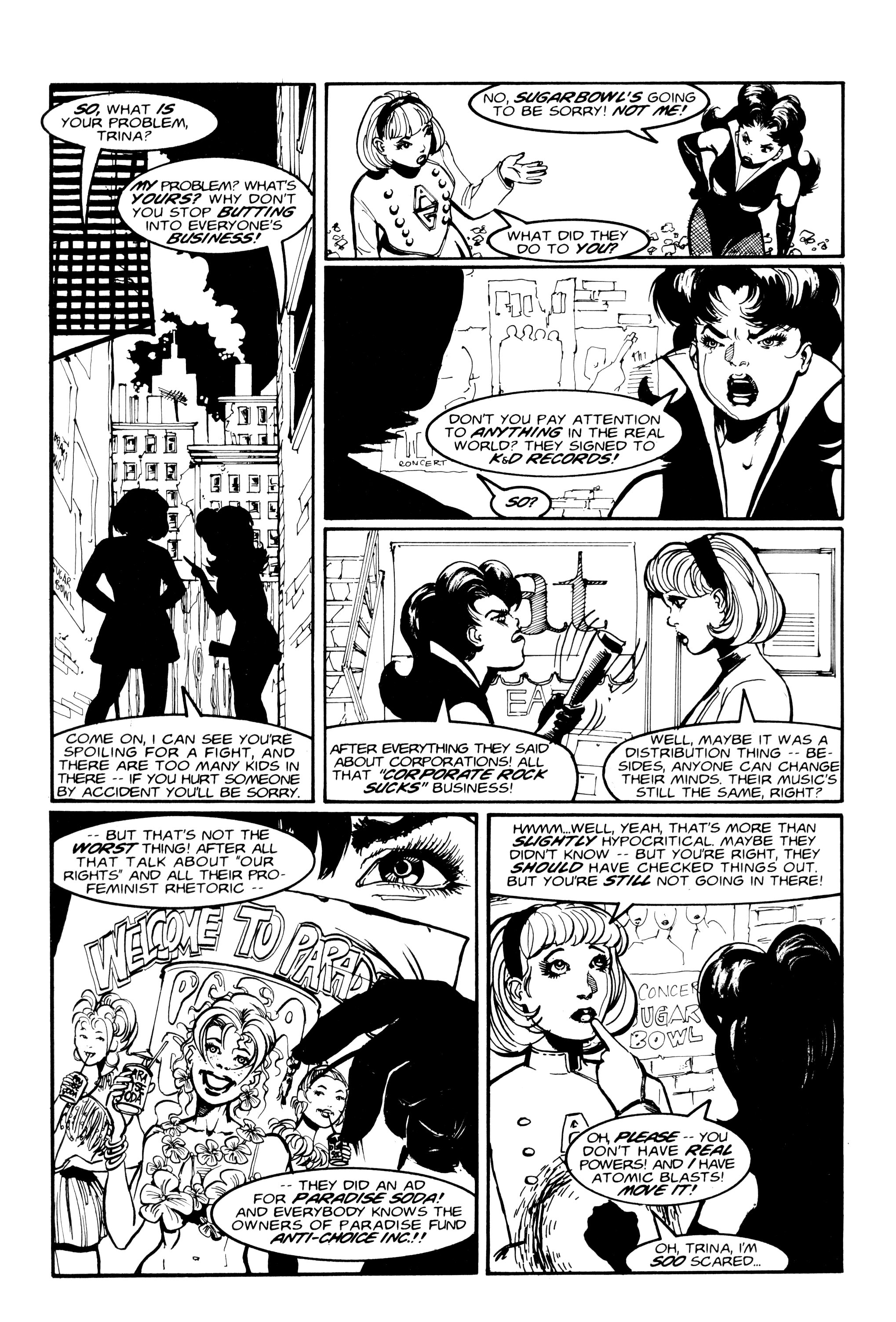 Read online Action Girl Comics comic -  Issue #4 - 5