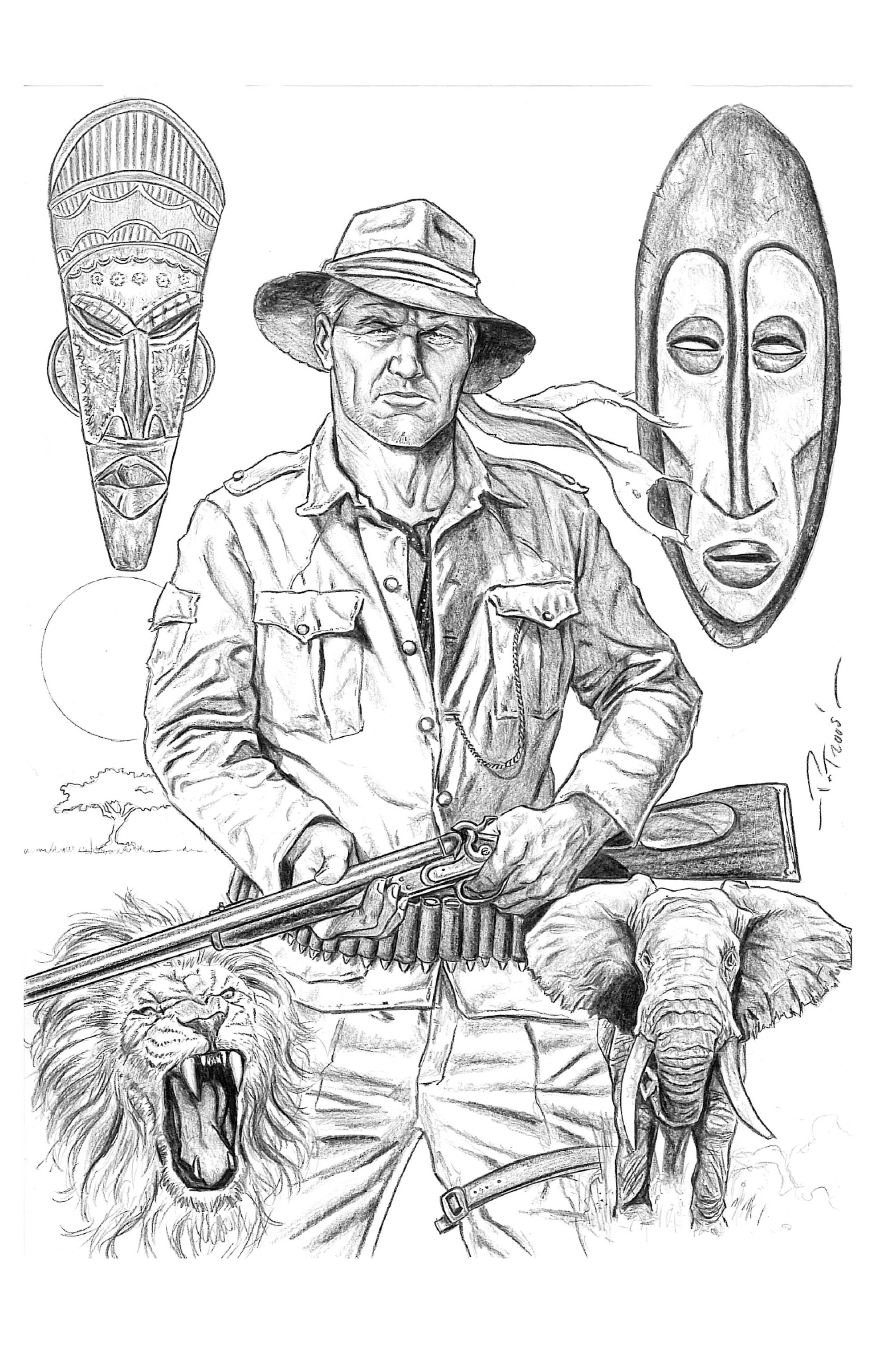 Read online Quatermain comic -  Issue #0 - 18