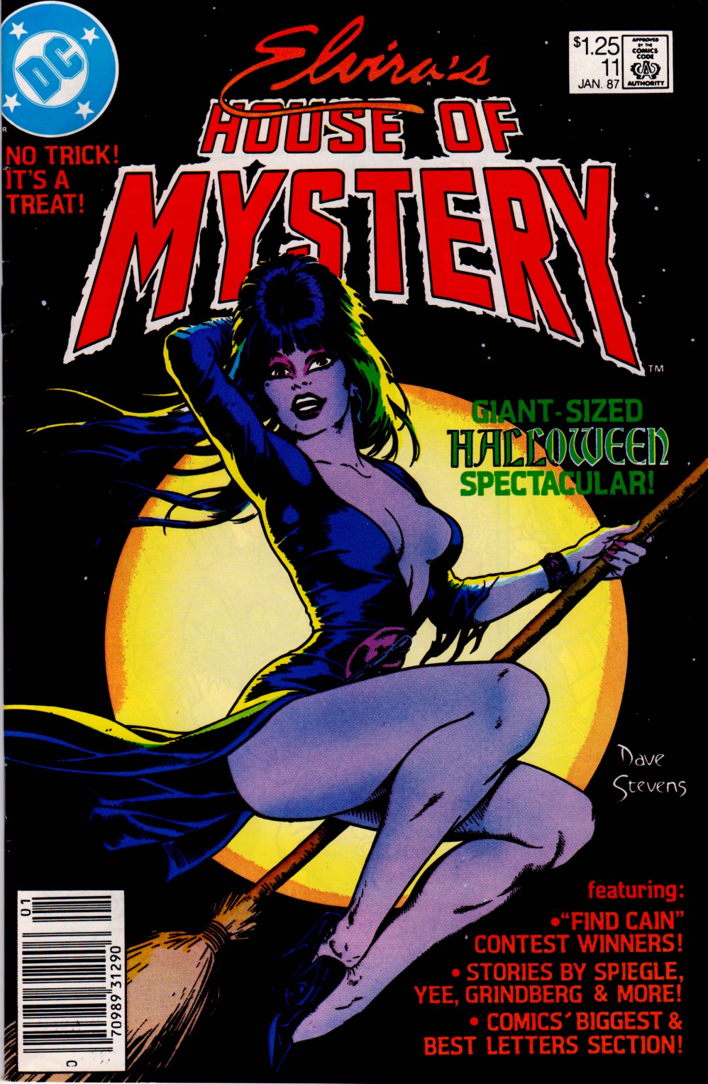 Read online Elvira's House of Mystery comic -  Issue #11 - 1
