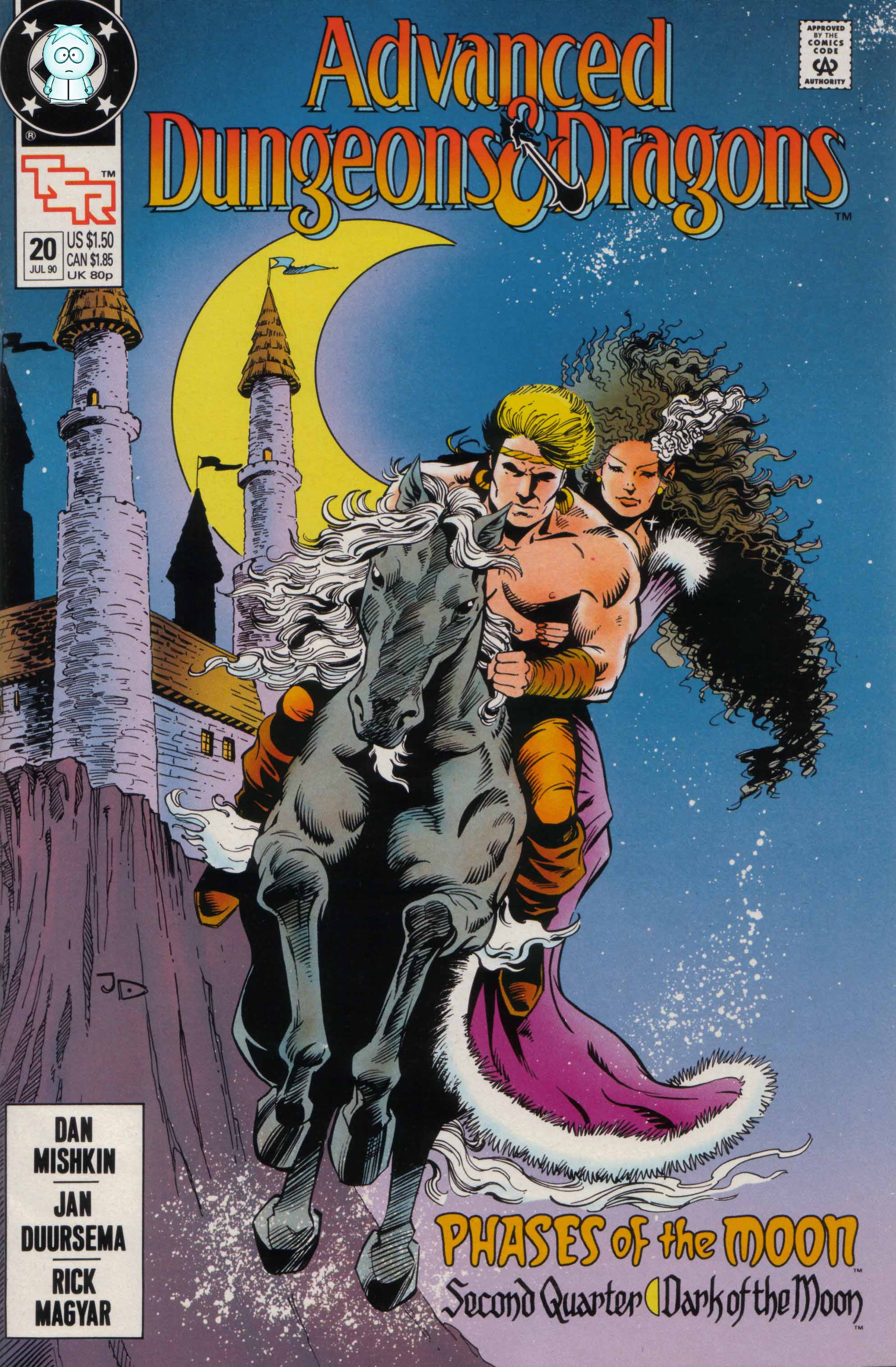 Read online Advanced Dungeons & Dragons comic -  Issue #20 - 1