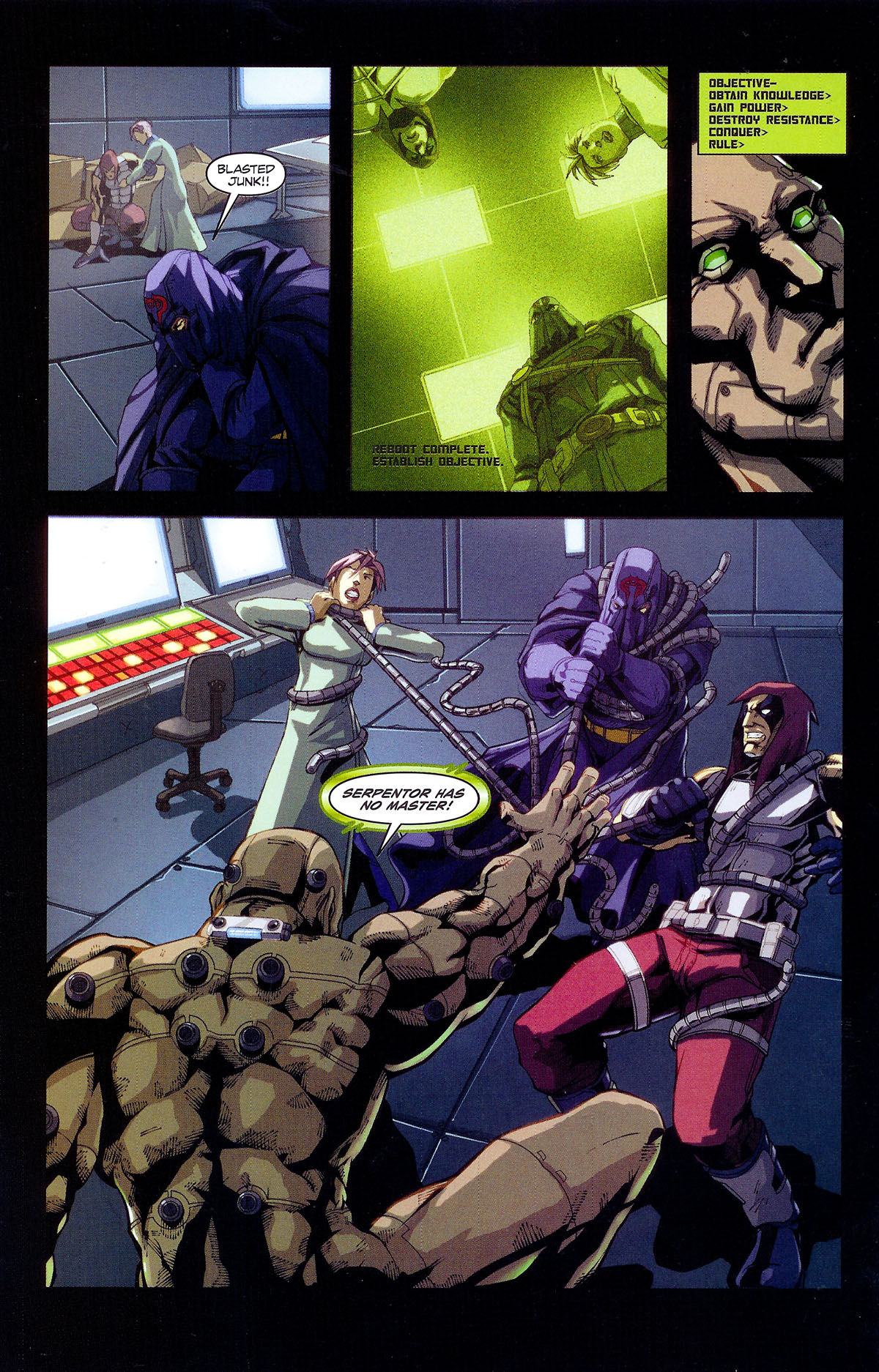 Read online G.I. Joe vs. The Transformers III: The Art of War comic -  Issue #1 - 22