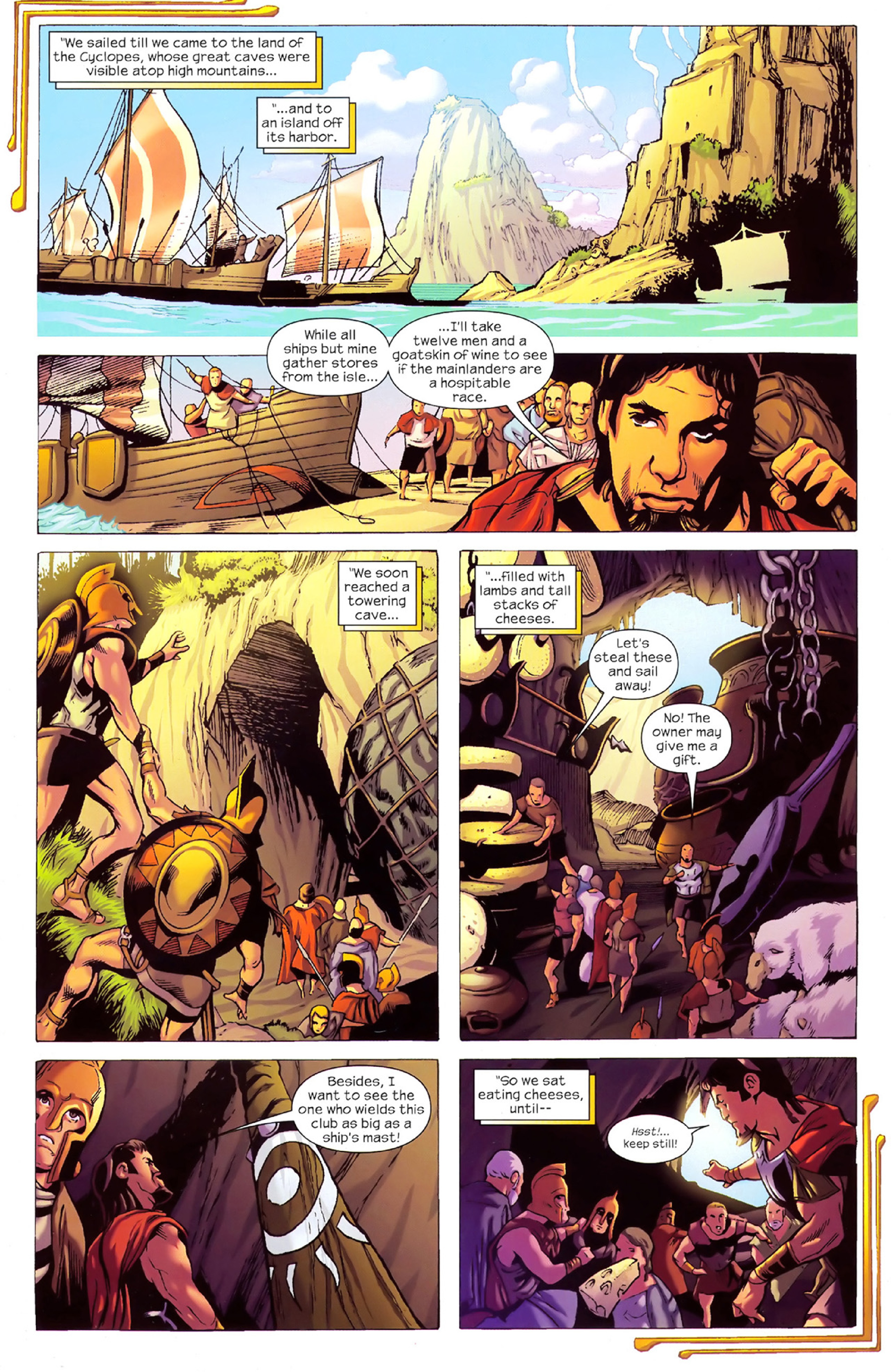 Read online The Odyssey comic -  Issue #3 - 17